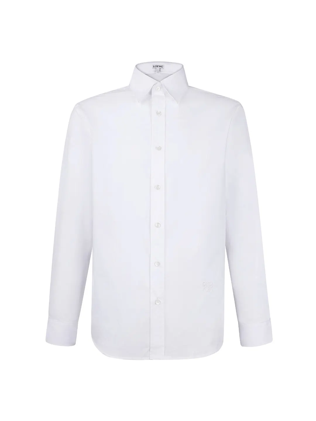 Anagram Embroidered Cotton Poplin Shirt D22021903