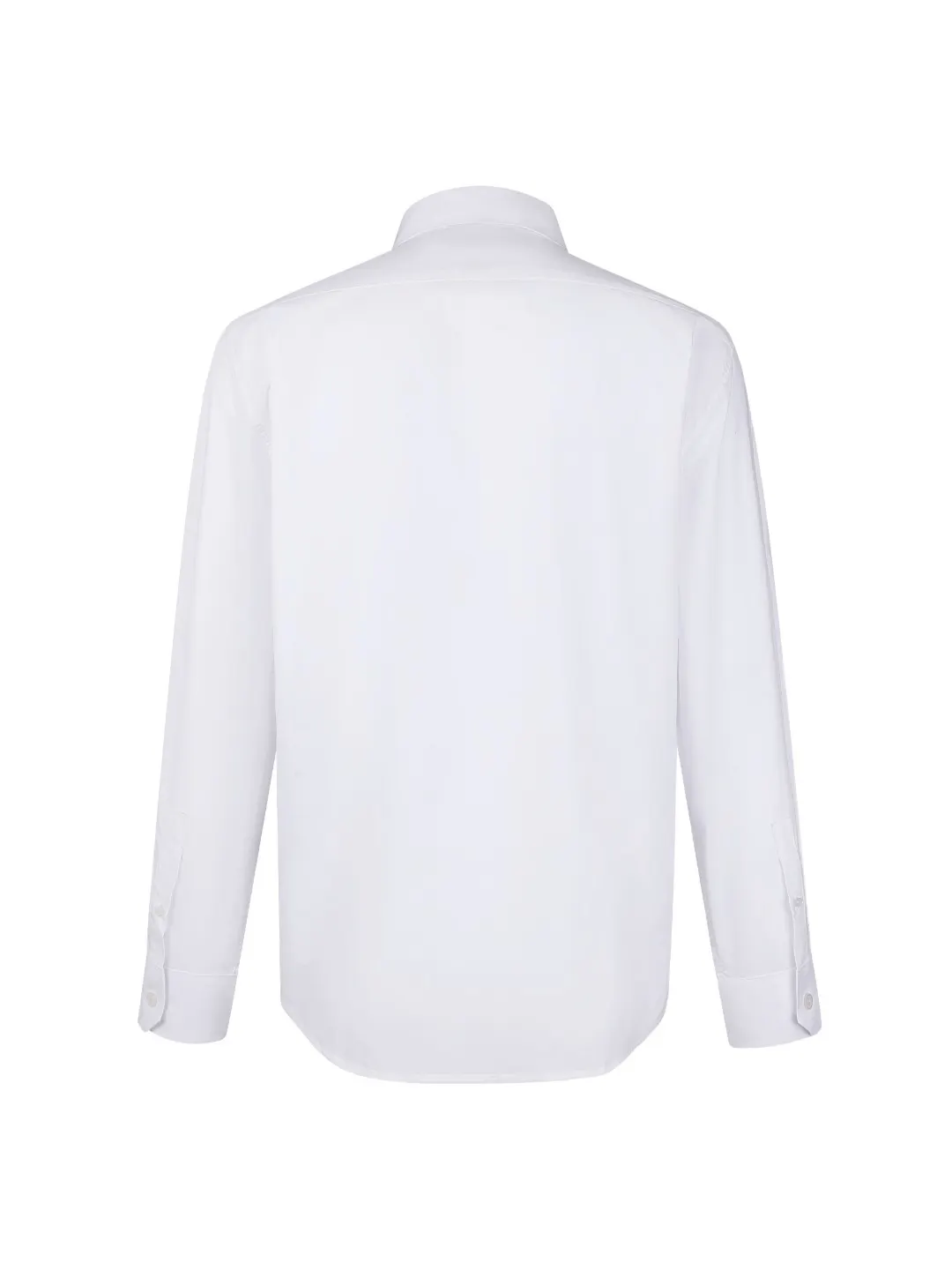Anagram Embroidered Cotton Poplin Shirt D22021903 — view 2