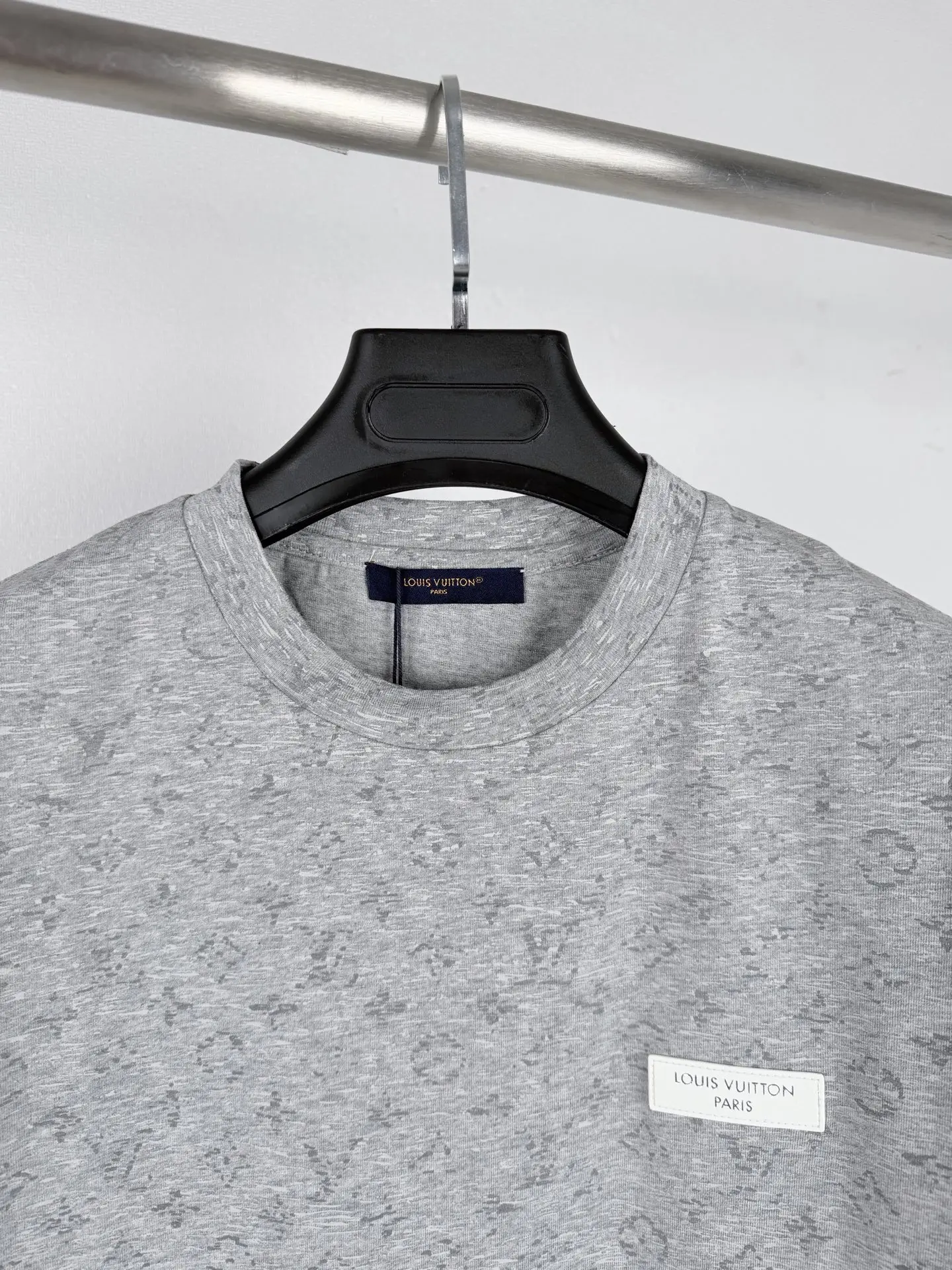 Monogram Reflective Print Cotton T-Shirt D22021563 — view 7
