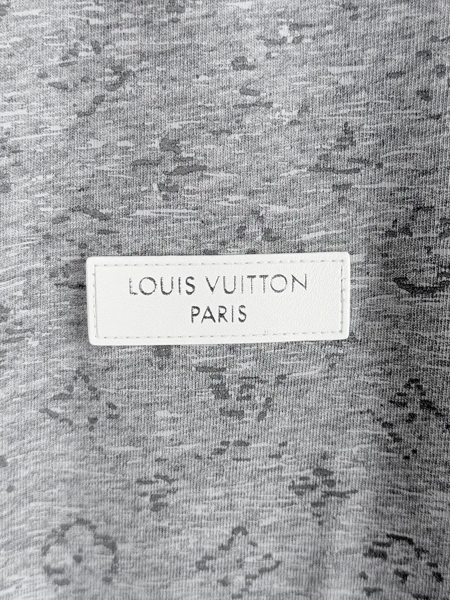 Monogram Reflective Print Cotton T-Shirt D22021563 — view 8