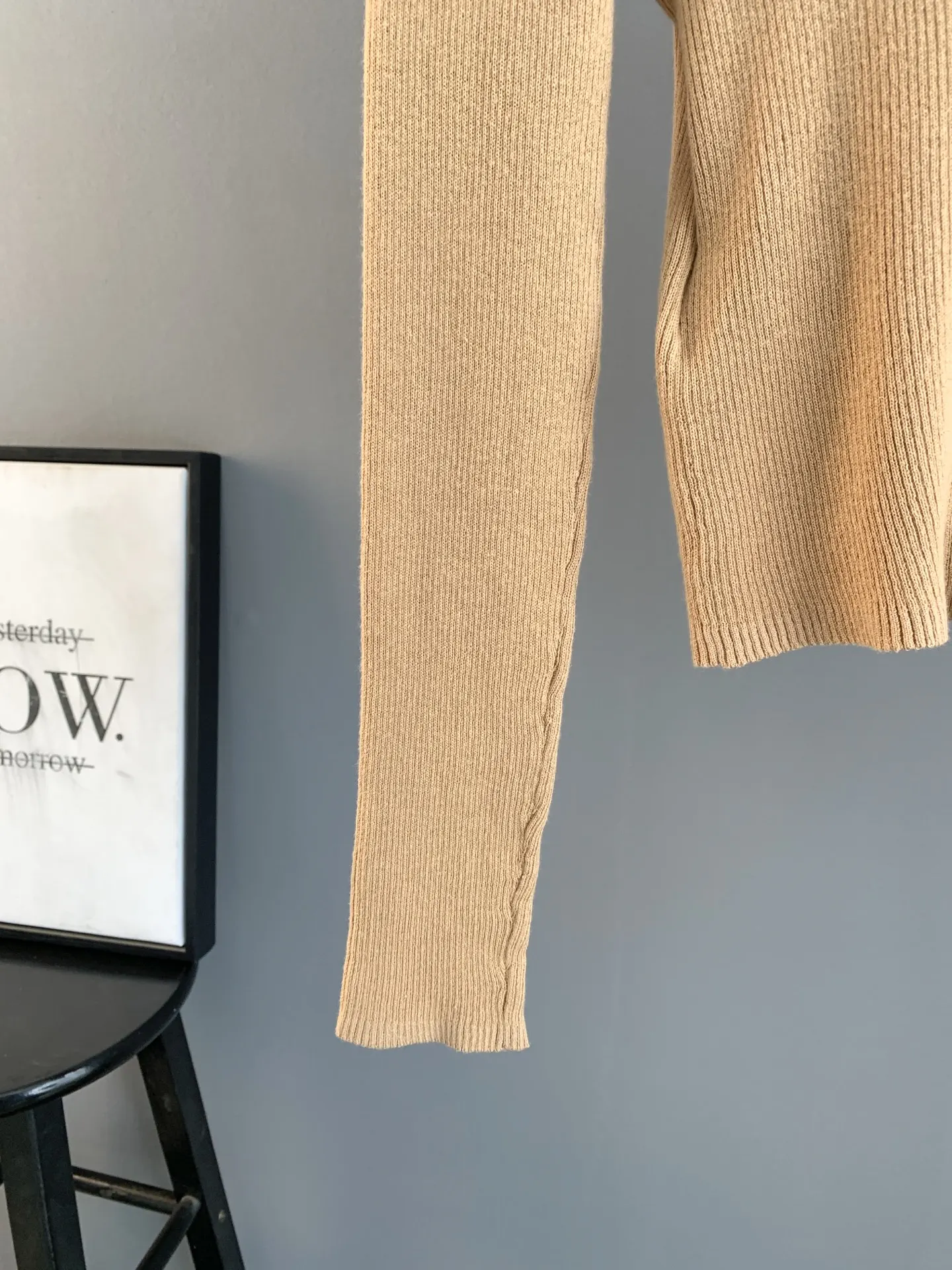Logo Intarsia Ribbed Wool Sweater D22022762 — view 7