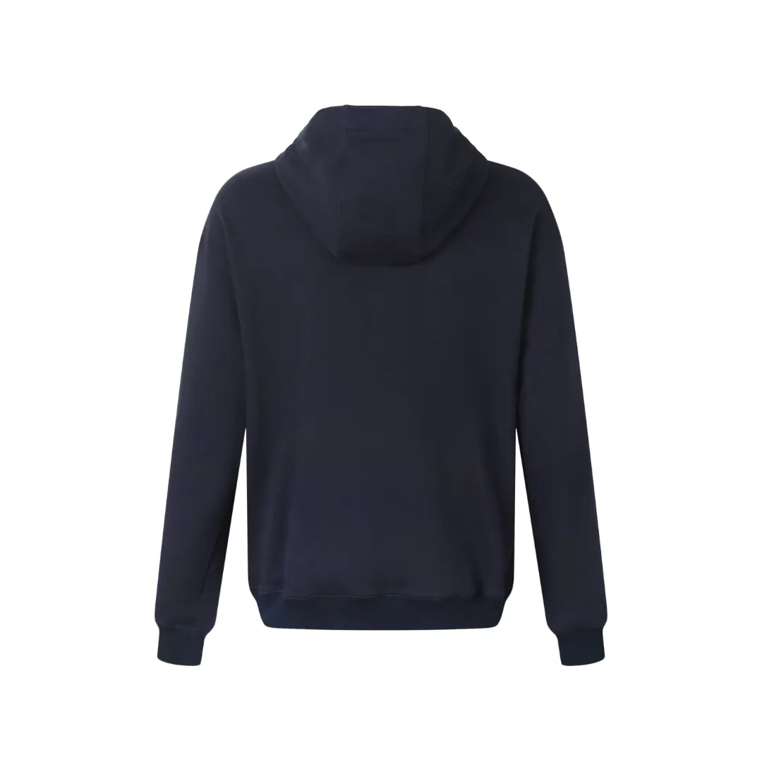 Flower Logo Embroidered Cotton Hoodie D22520042 — view 3