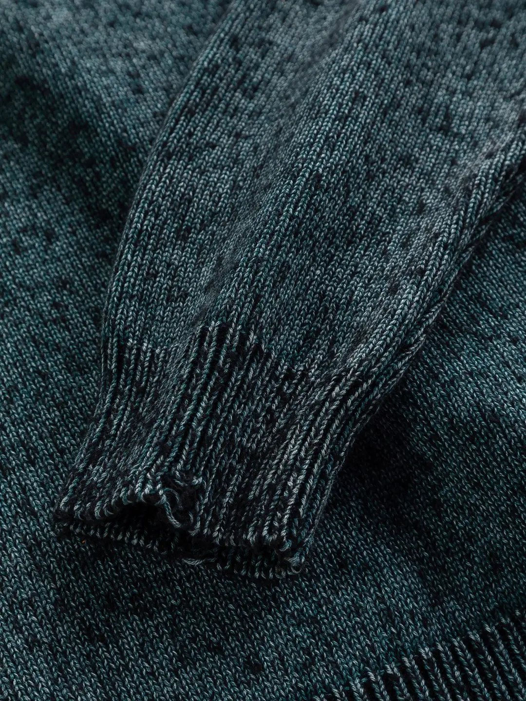 Logo-Embroidered Wool and Cashmere-Blend Sweater D22522817 — view 8