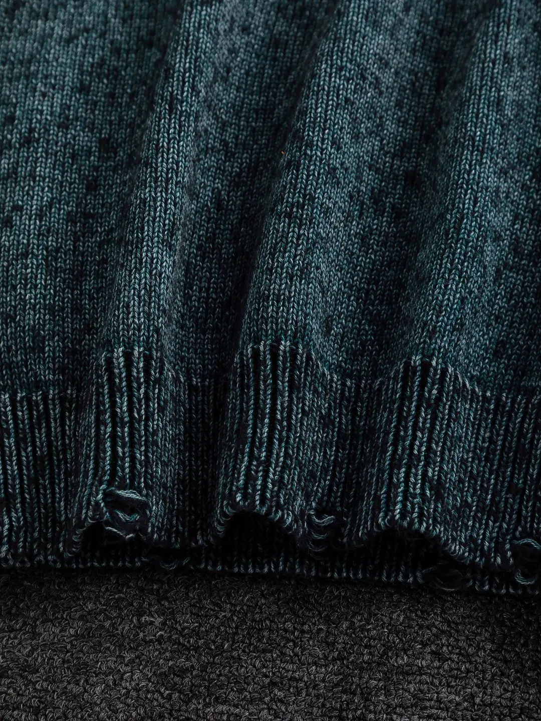 Logo-Embroidered Wool and Cashmere-Blend Sweater D22522817 — view 9