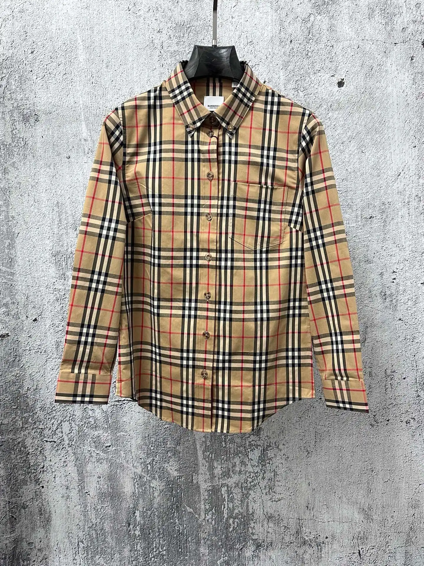 Classic Check Cotton Twill Shirt D22523577