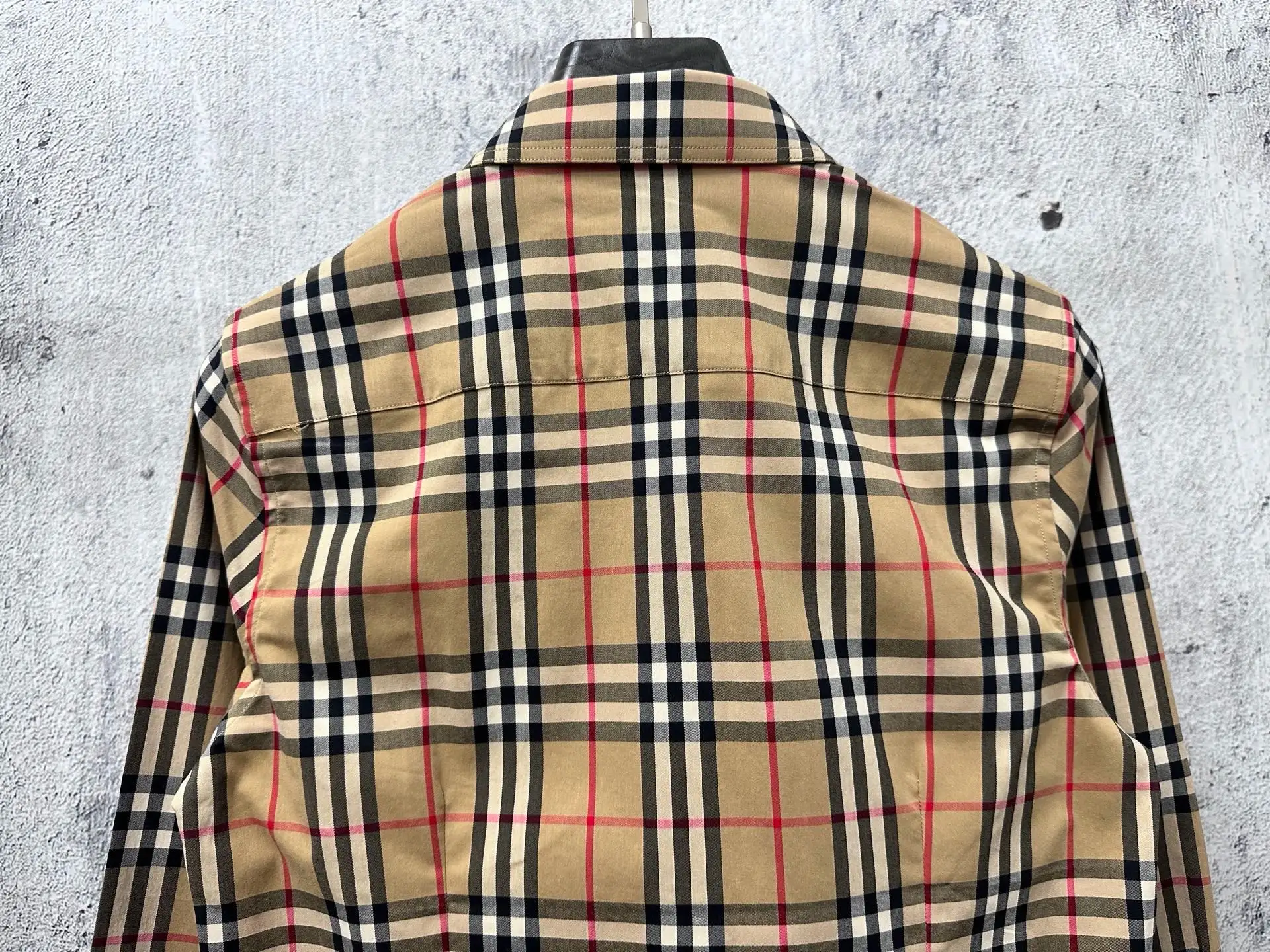 Classic Check Cotton Twill Shirt D22523577 — view 7