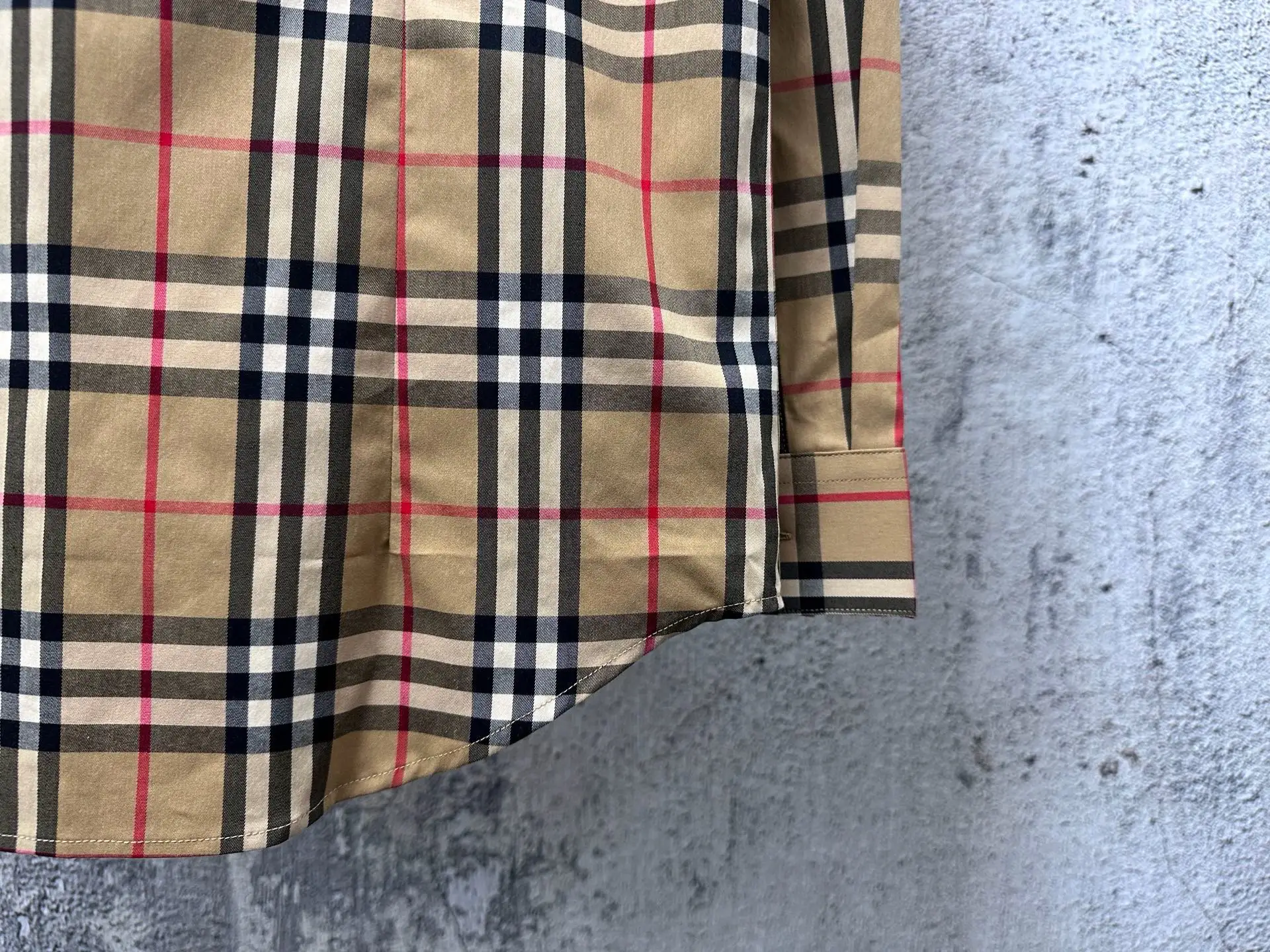 Classic Check Cotton Twill Shirt D22523577 — view 8