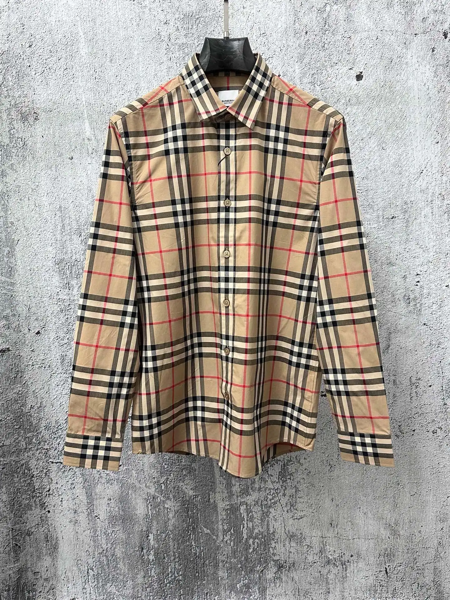 Classic Check Cotton Twill Shirt D22523580