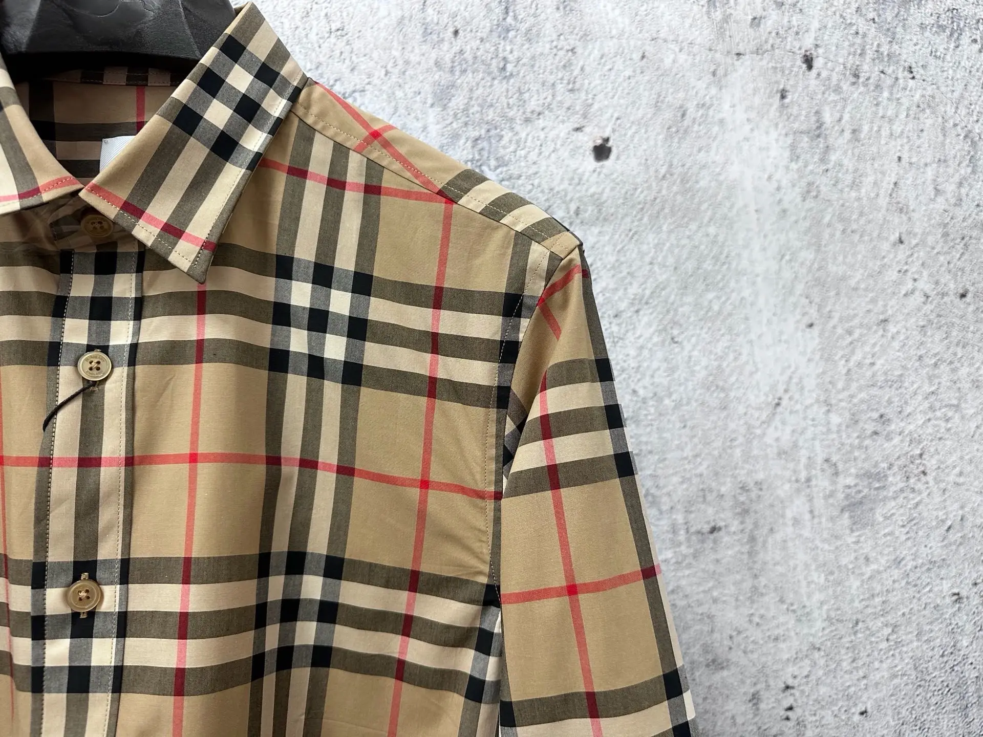 Classic Check Cotton Twill Shirt D22523580 — view 3