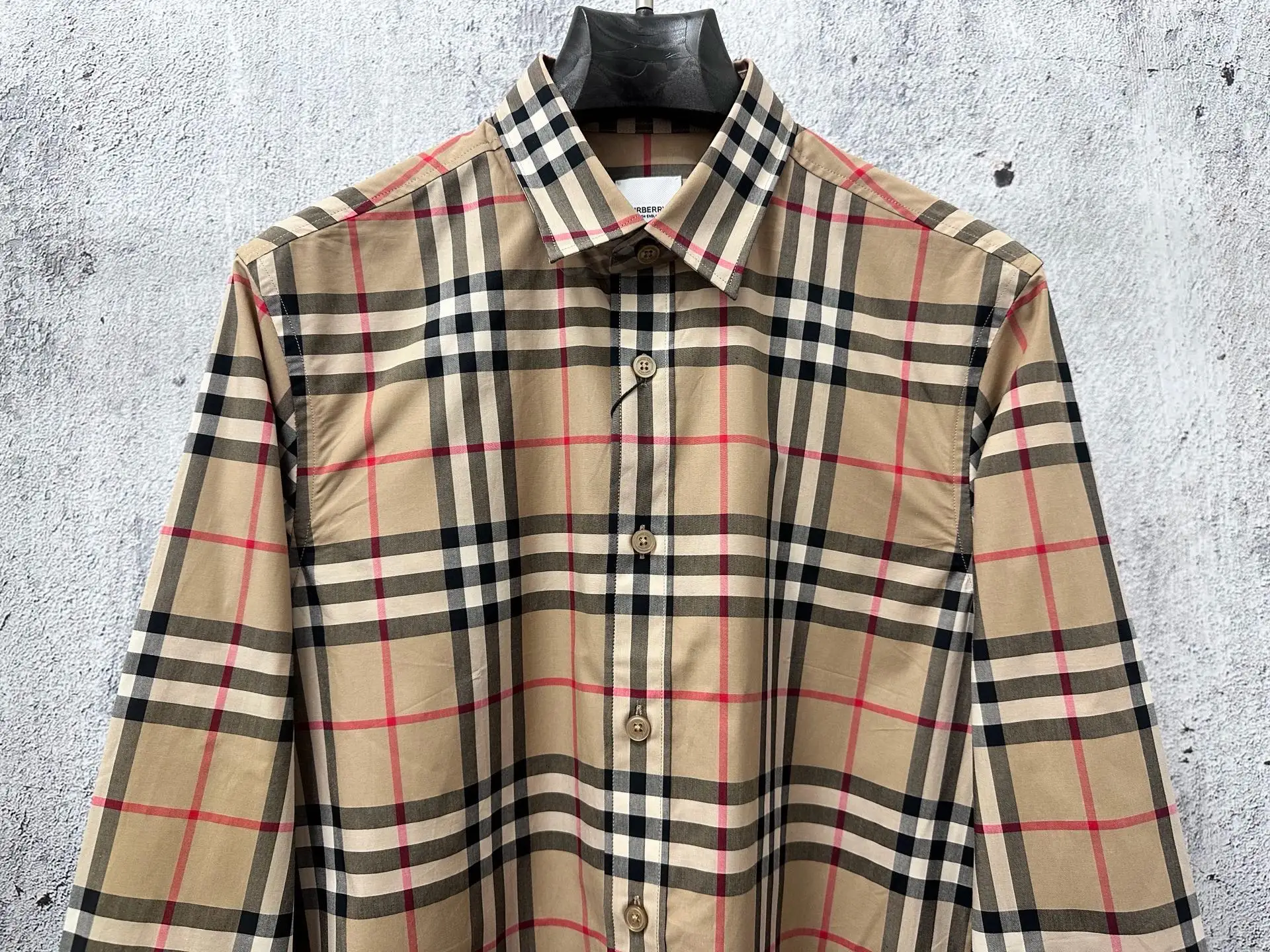 Classic Check Cotton Twill Shirt D22523580 — view 5