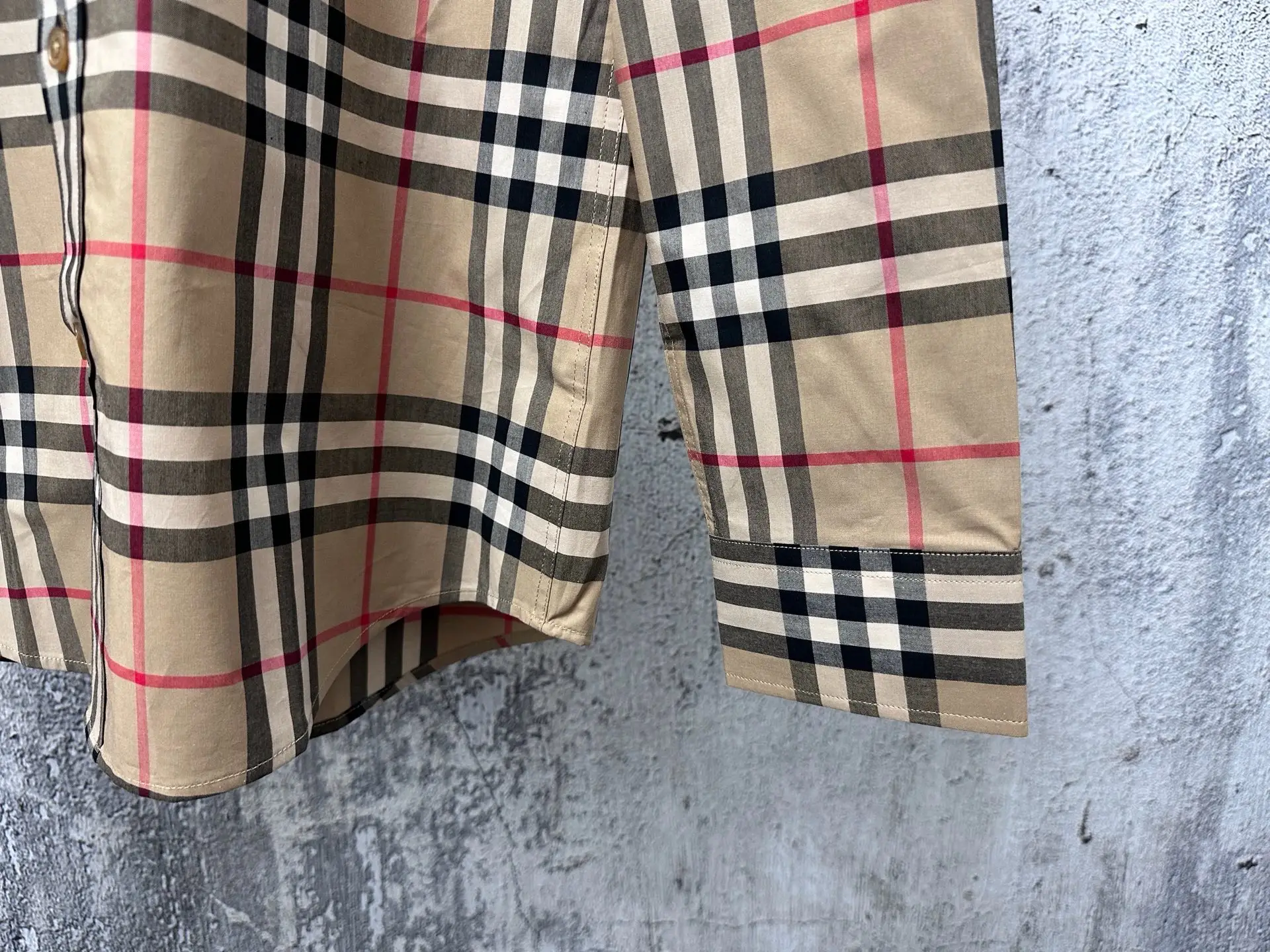 Classic Check Cotton Twill Shirt D22523580 — view 6