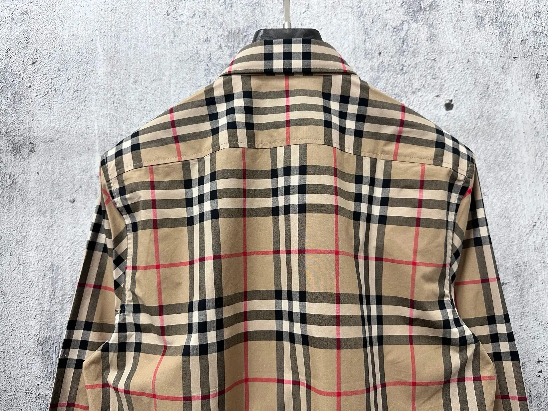 Classic Check Cotton Twill Shirt D22523580 — view 7