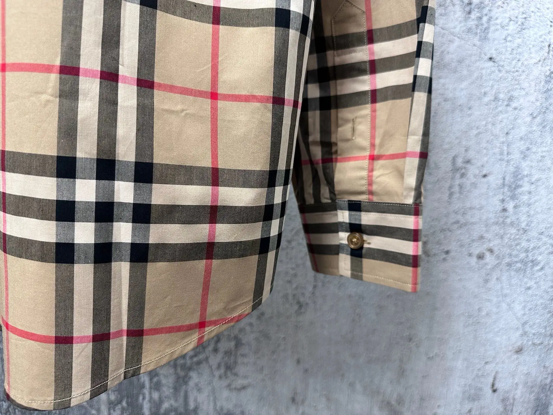 Classic Check Cotton Twill Shirt D22523580 — view 8