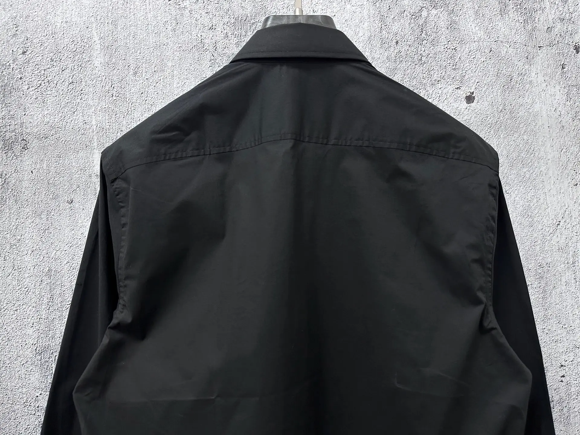 Embroidered Knight Logo Nylon Shirt D22523569 — view 8