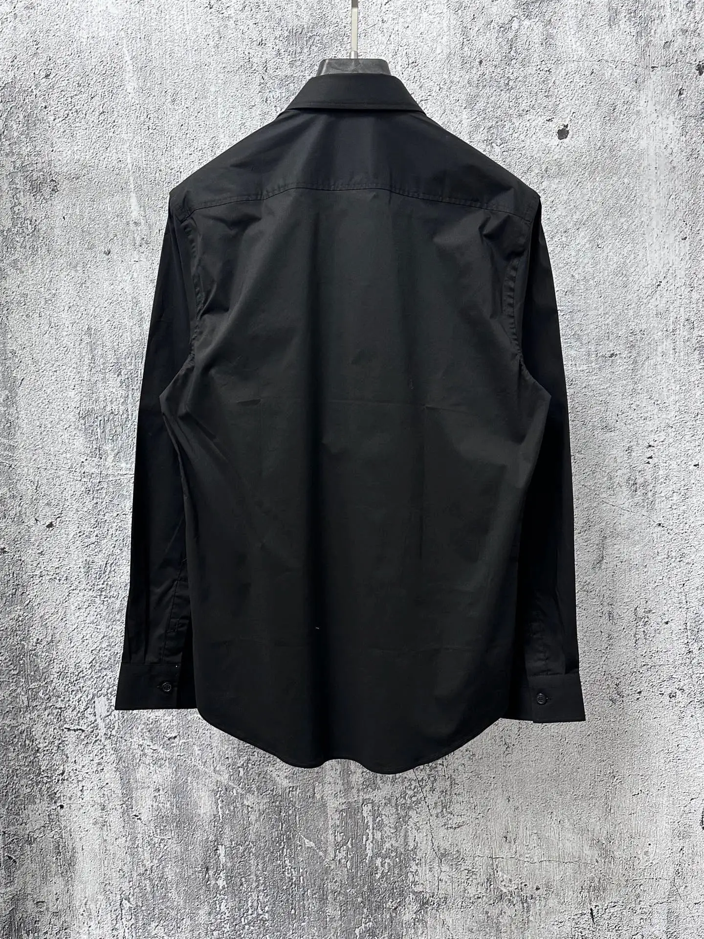 Embroidered Knight Logo Poplin Shirt D22523570 — view 2