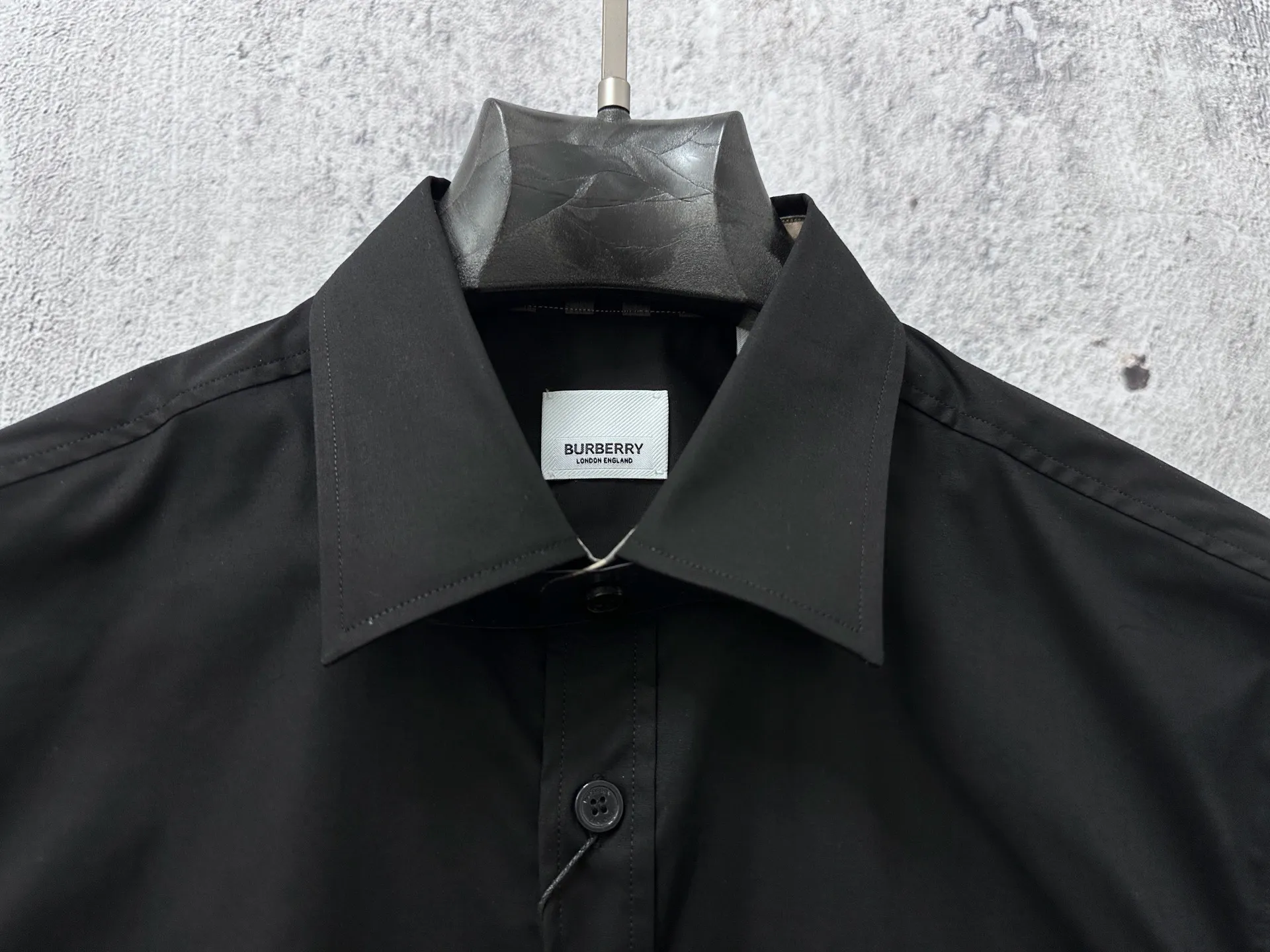 Embroidered Knight Logo Poplin Shirt D22523570 — view 4