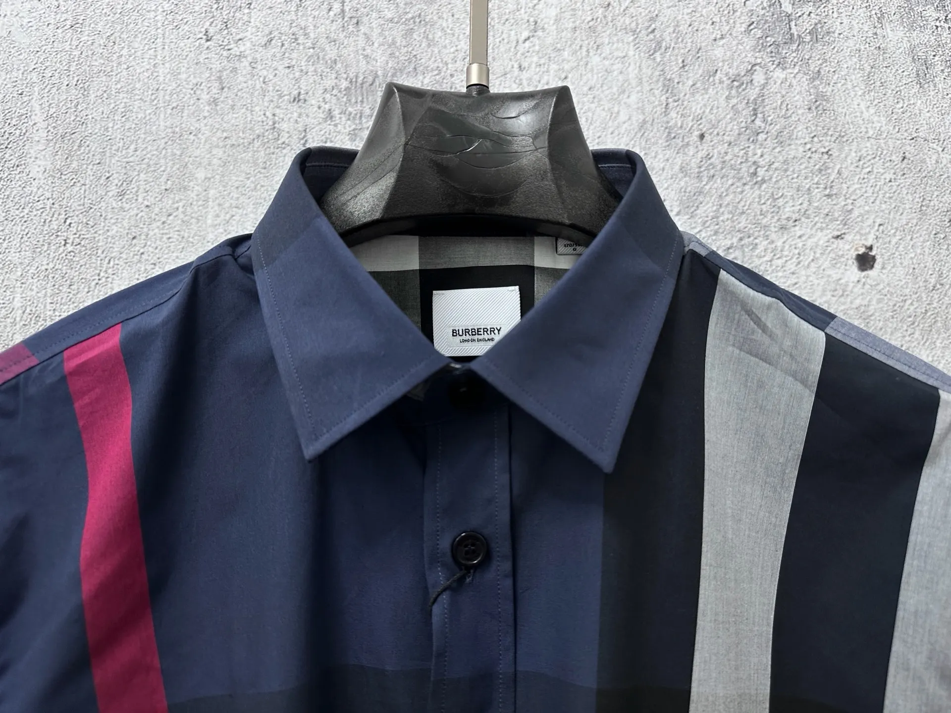 Classic Check Cotton Poplin Shirt D22523566 — view 4