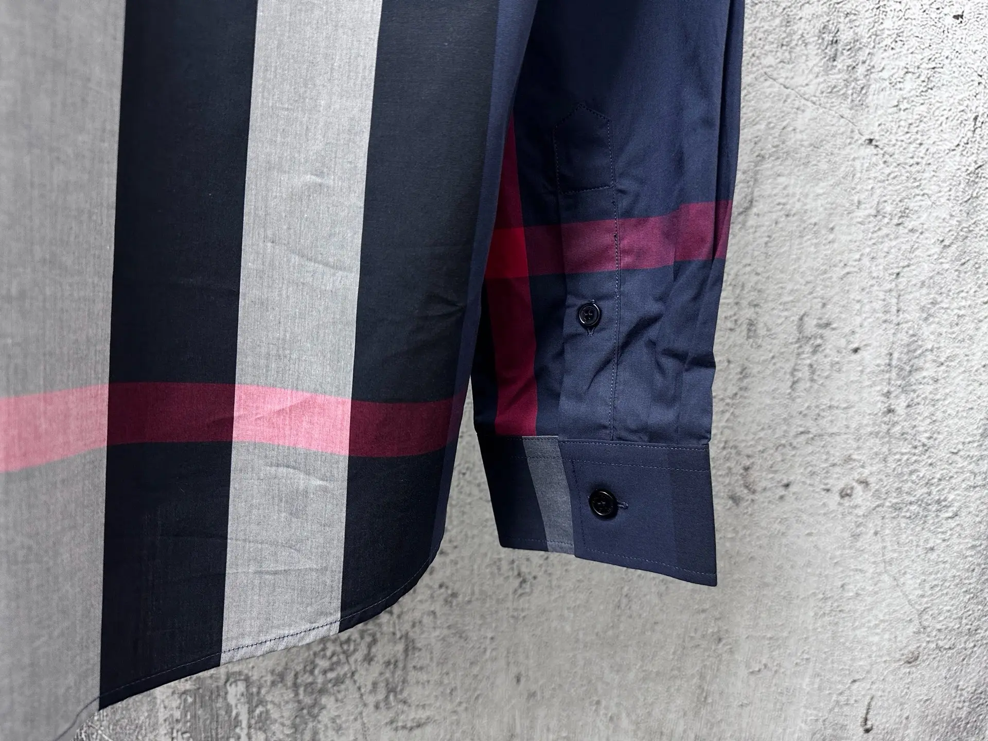Classic Check Cotton Poplin Shirt D22523566 — view 8