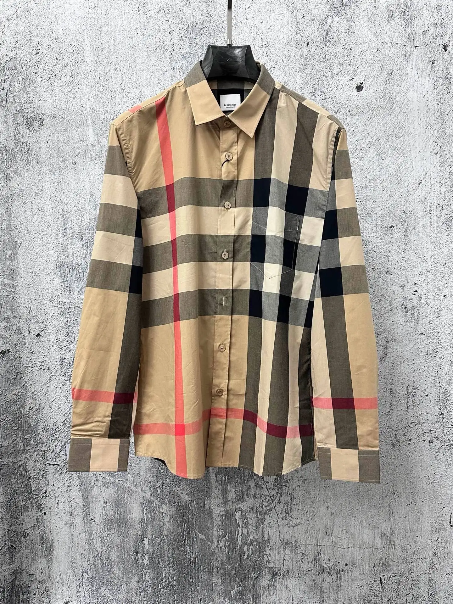 Classic Check Cotton Poplin Shirt D22523565