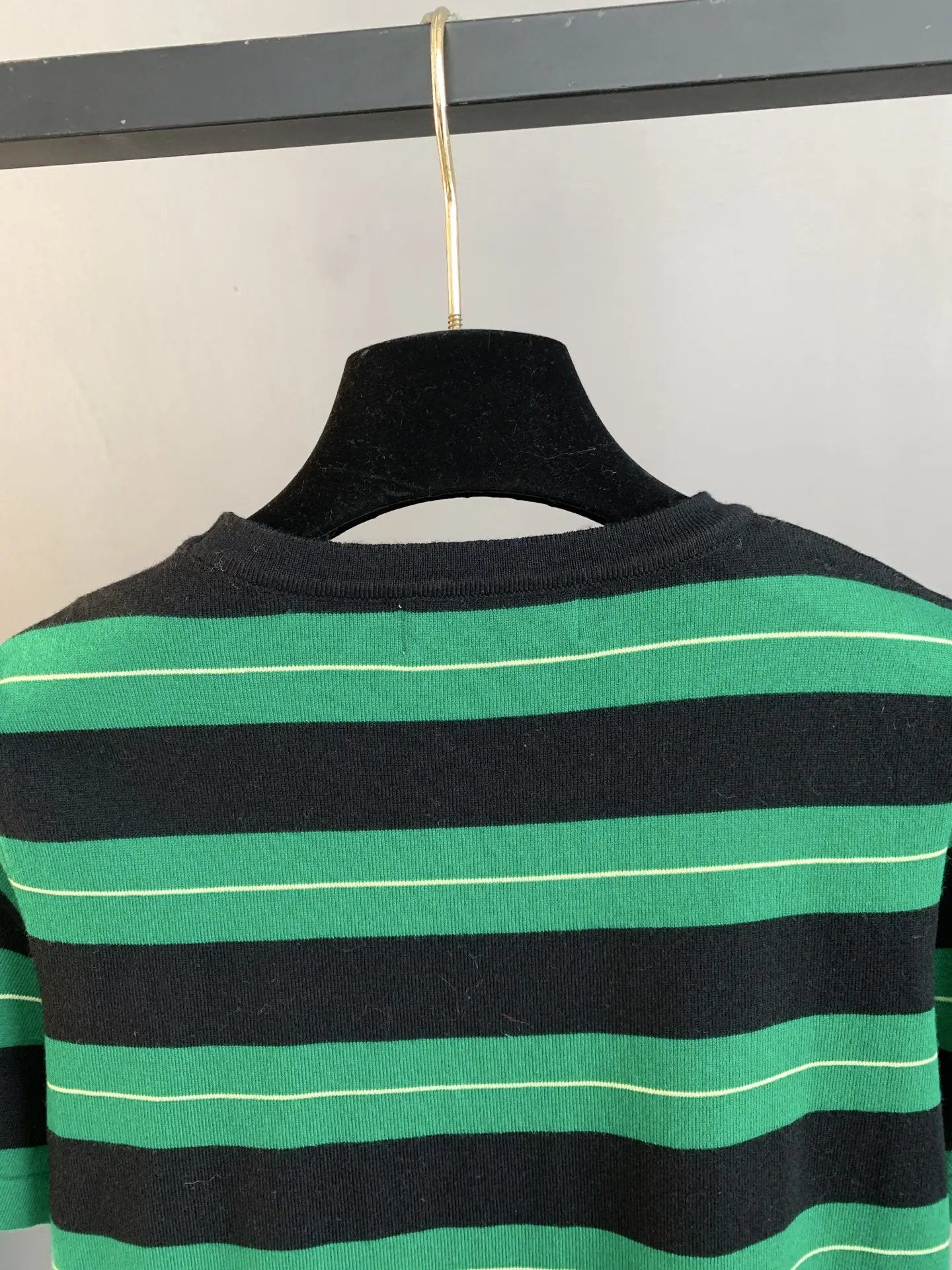 Striped Cotton-Knit T-Shirt D22522761 — view 7