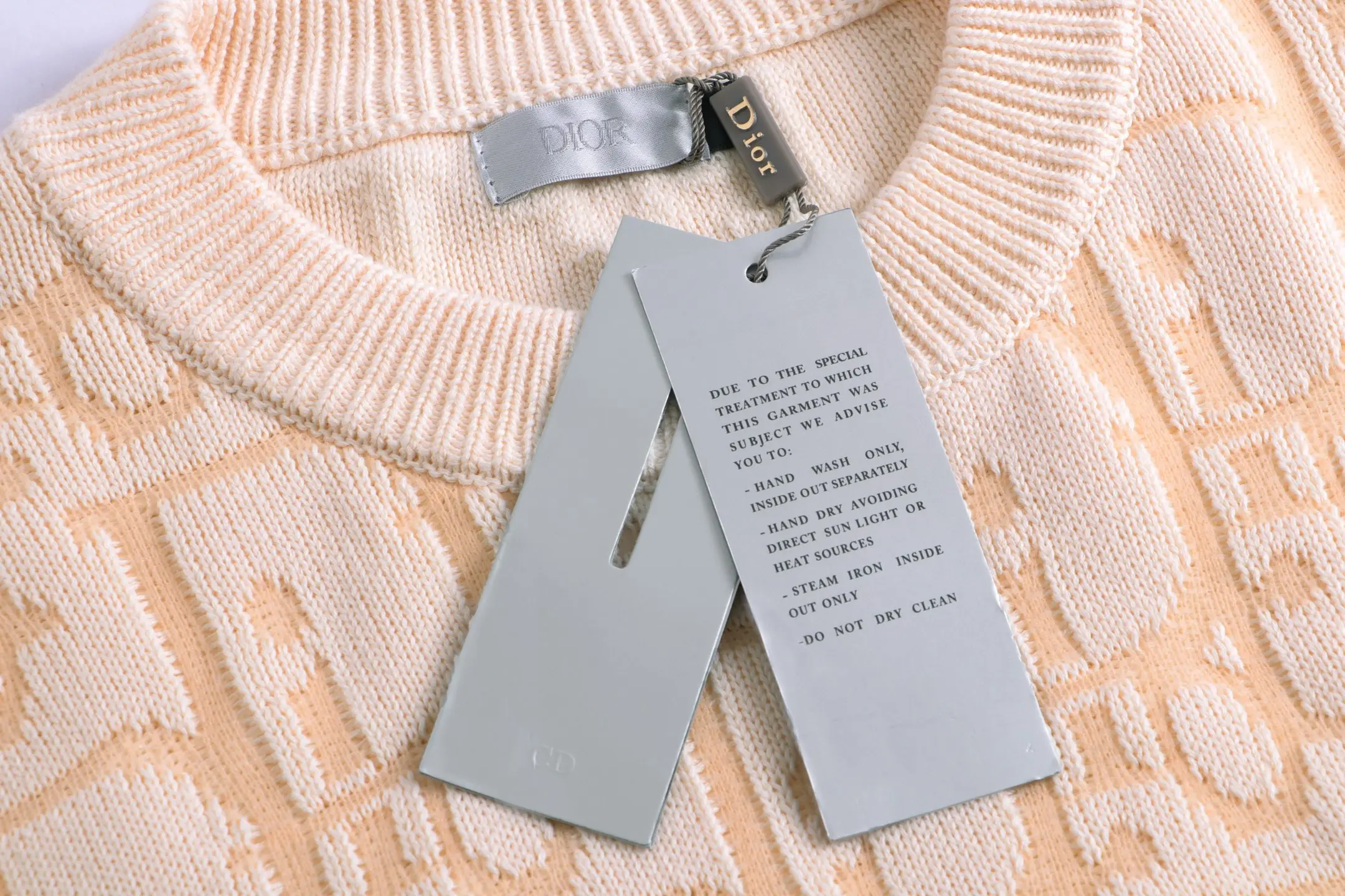 Oblique Monogram Wool Jacquard Sweater D23022059 — view 4