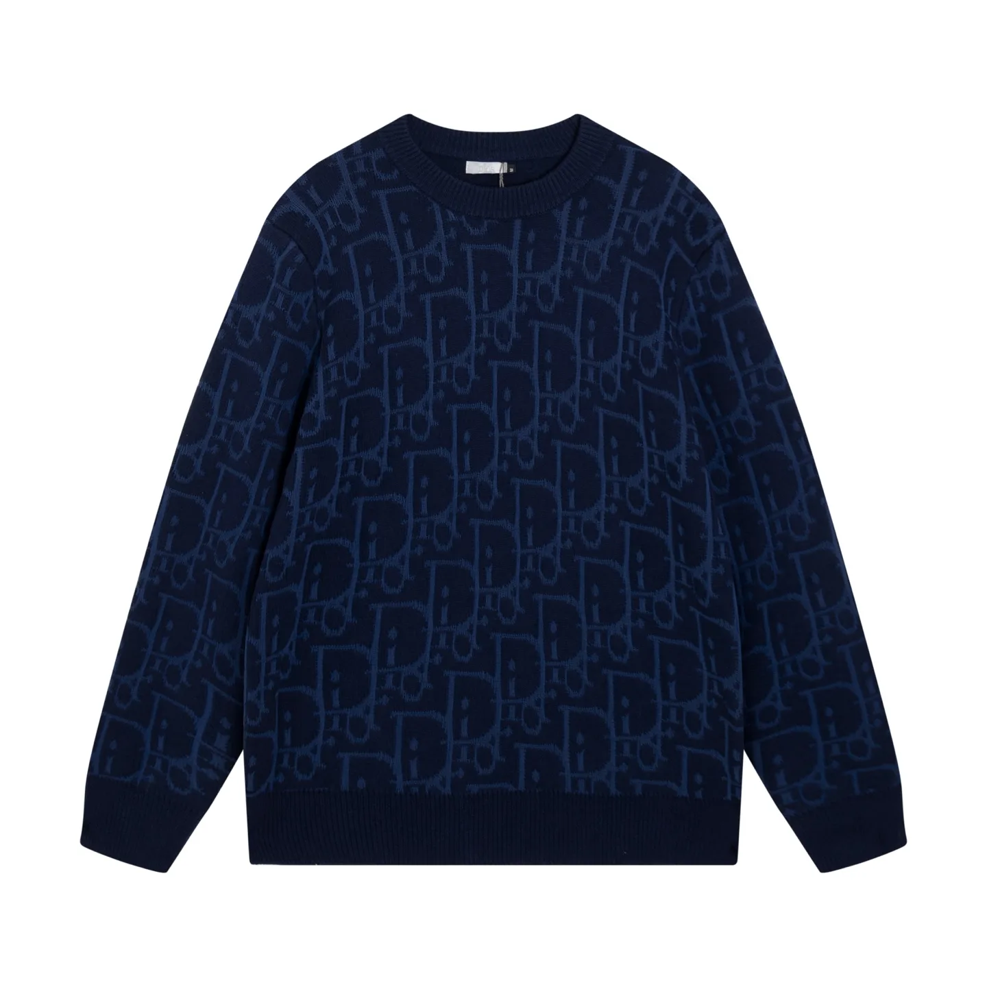 Oblique Monogram Wool Crew-Neck Sweater D23022058