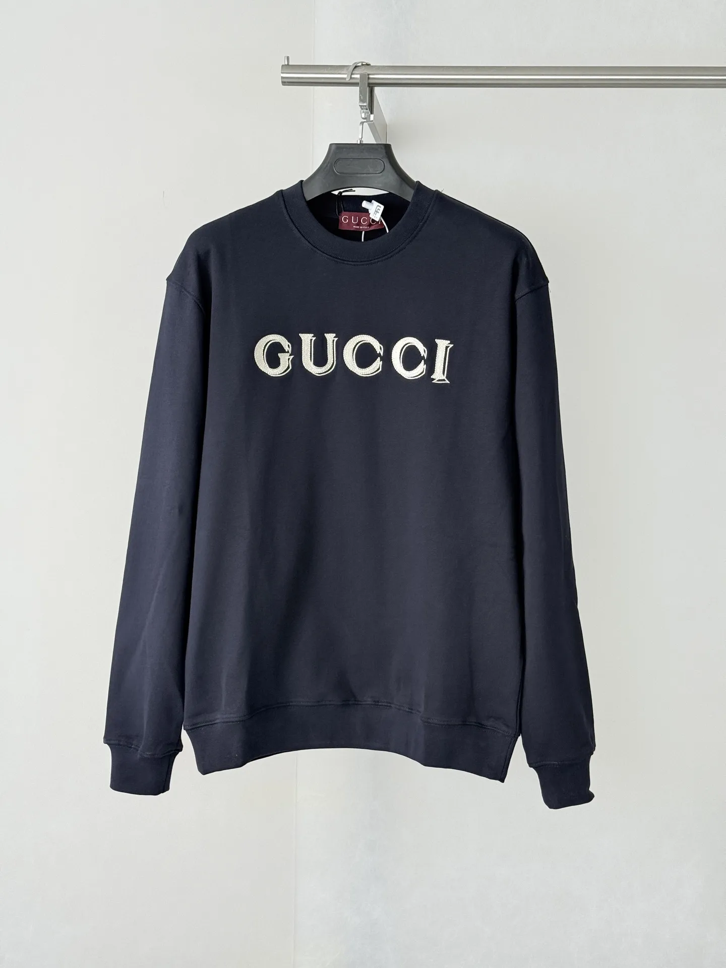Logo-Embroidered Crew-Neck Sweatshirt D23022615