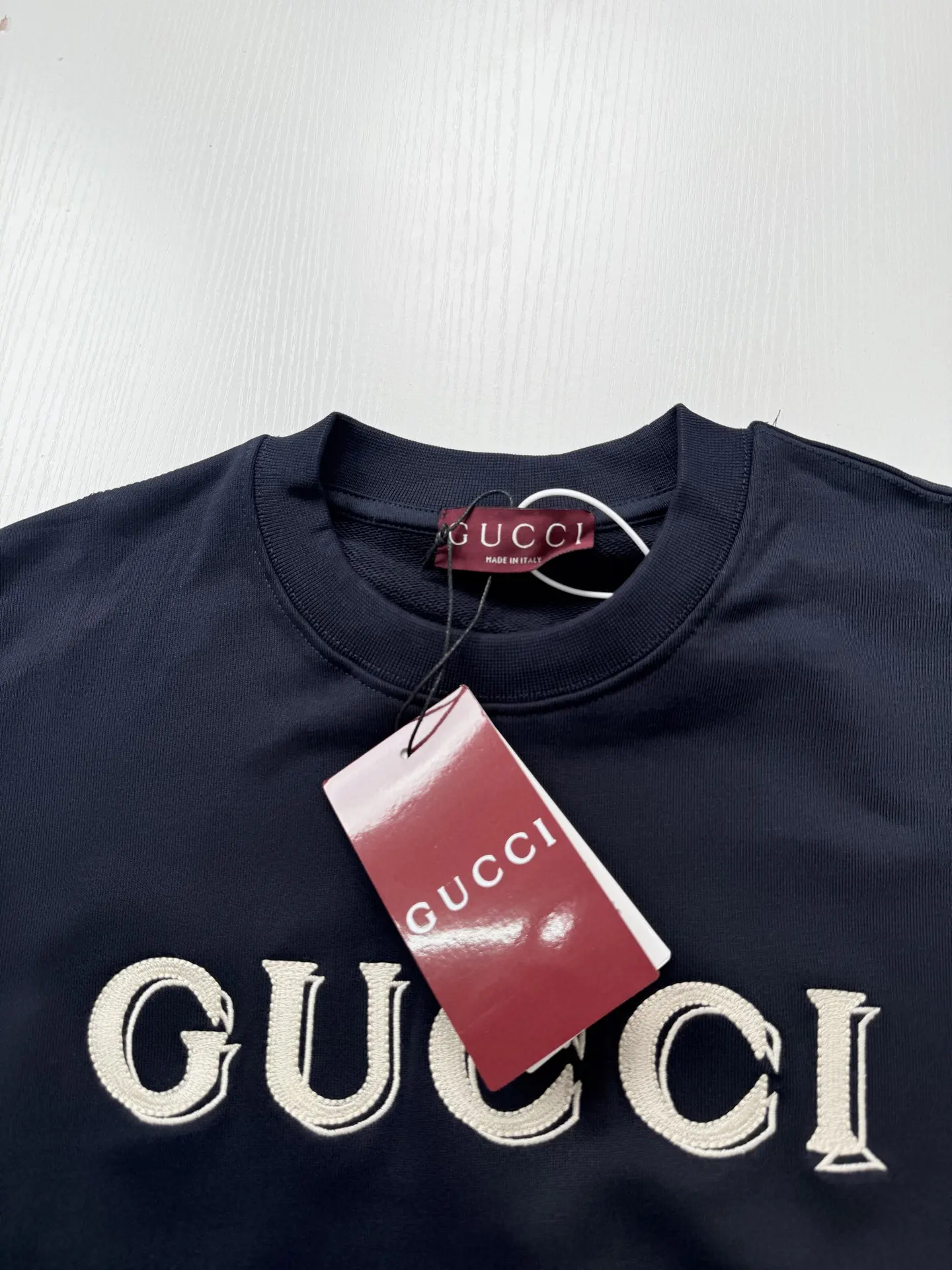Logo-Embroidered Crew-Neck Sweatshirt D23022615 — view 5