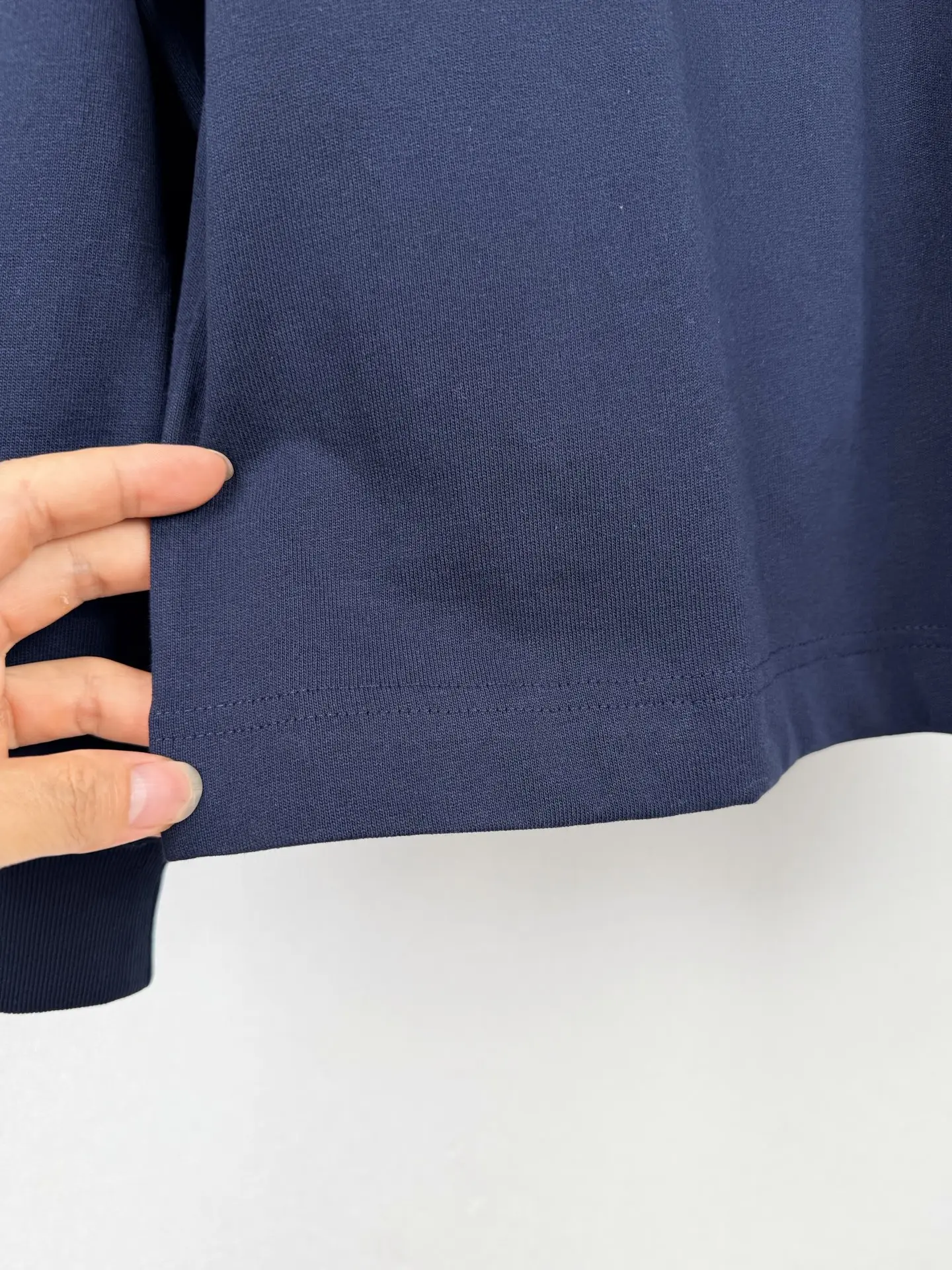 Logo-Label Long-Sleeved Polo Shirt D23021561 — view 9
