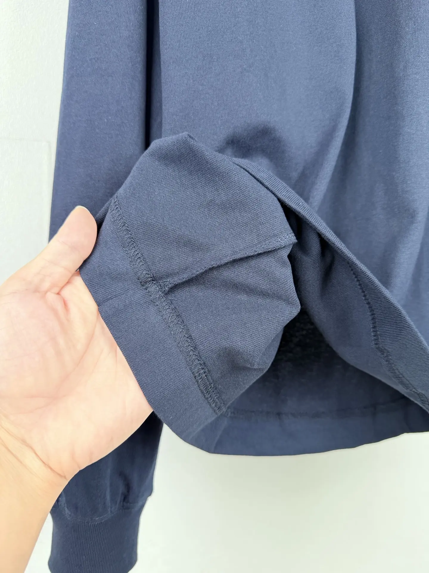 Logo-Label Long-Sleeved Polo Shirt D23021561 — view 10