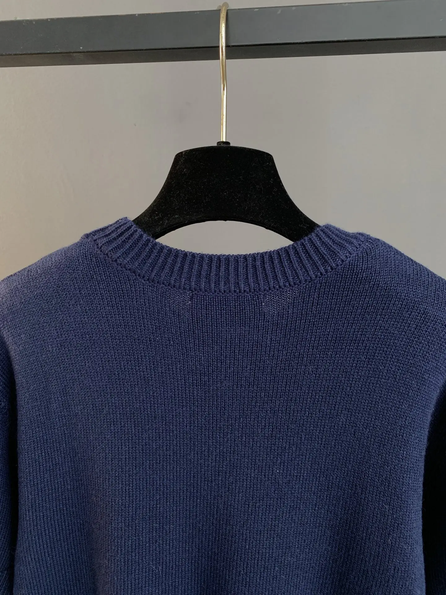 Logo Intarsia Wool and Cashmere-Blend Sweater D23022766 — view 3