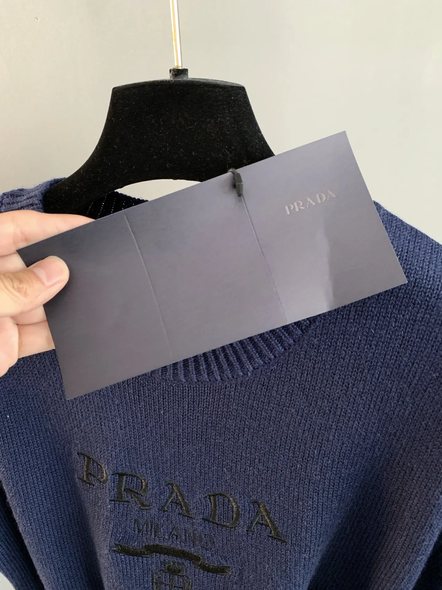 Logo Intarsia Wool and Cashmere-Blend Sweater D23022766 — view 4