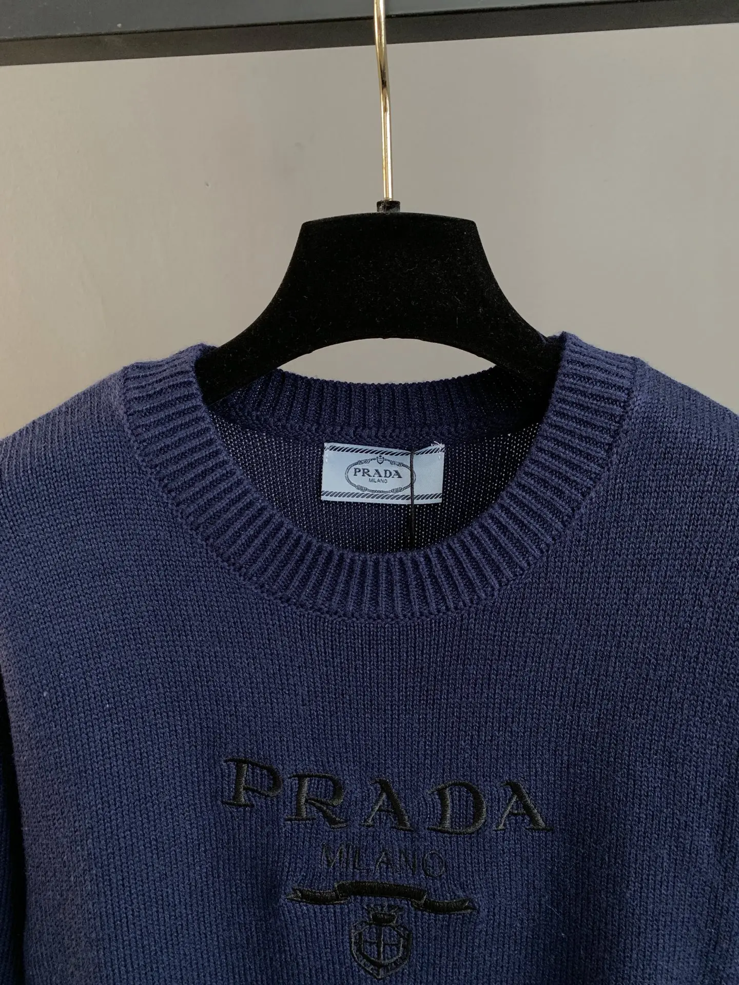 Logo Intarsia Wool and Cashmere-Blend Sweater D23022766 — view 8