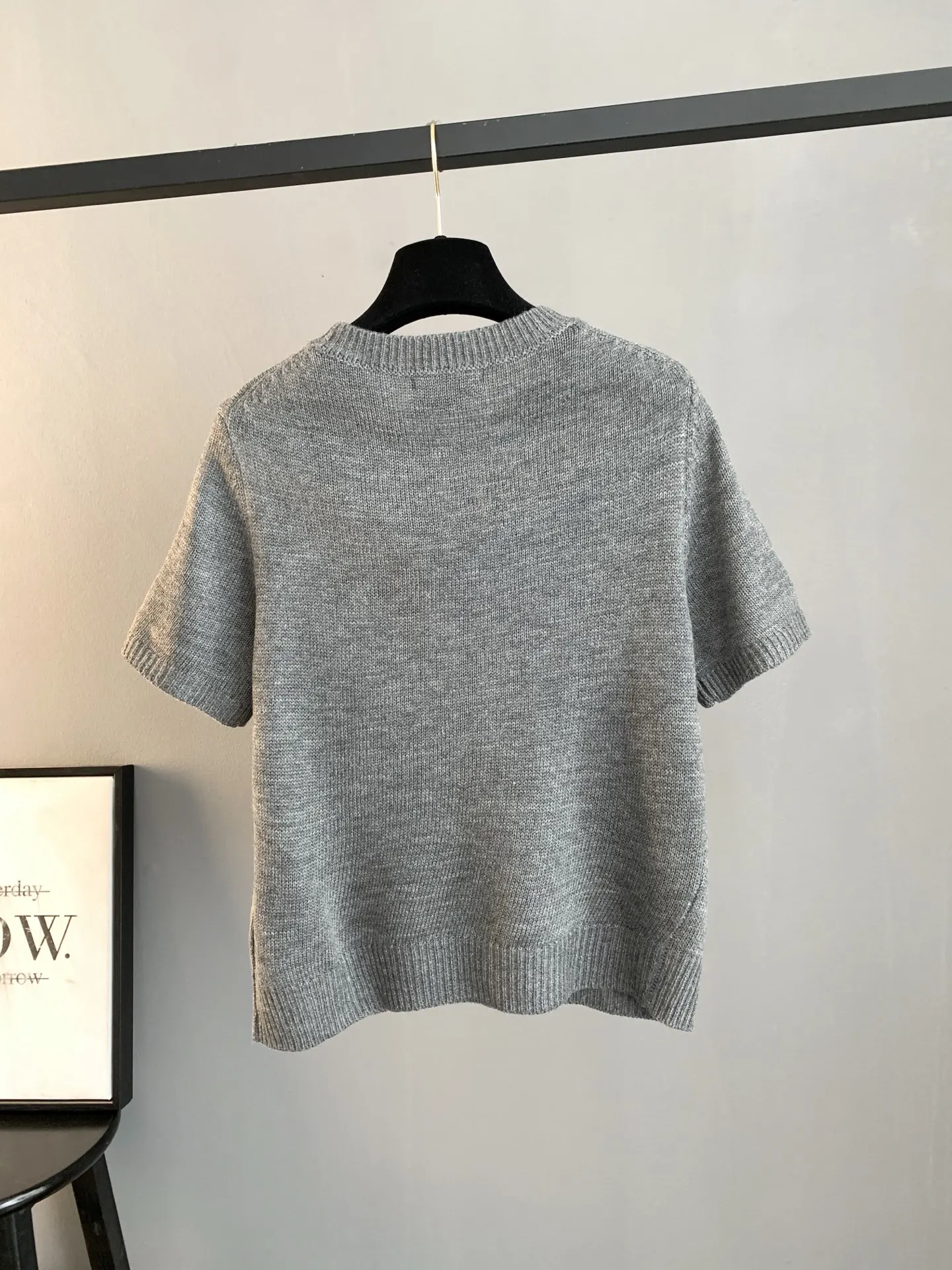 Logo Intarsia Wool and Cashmere-Blend Sweater D23022765 — view 2