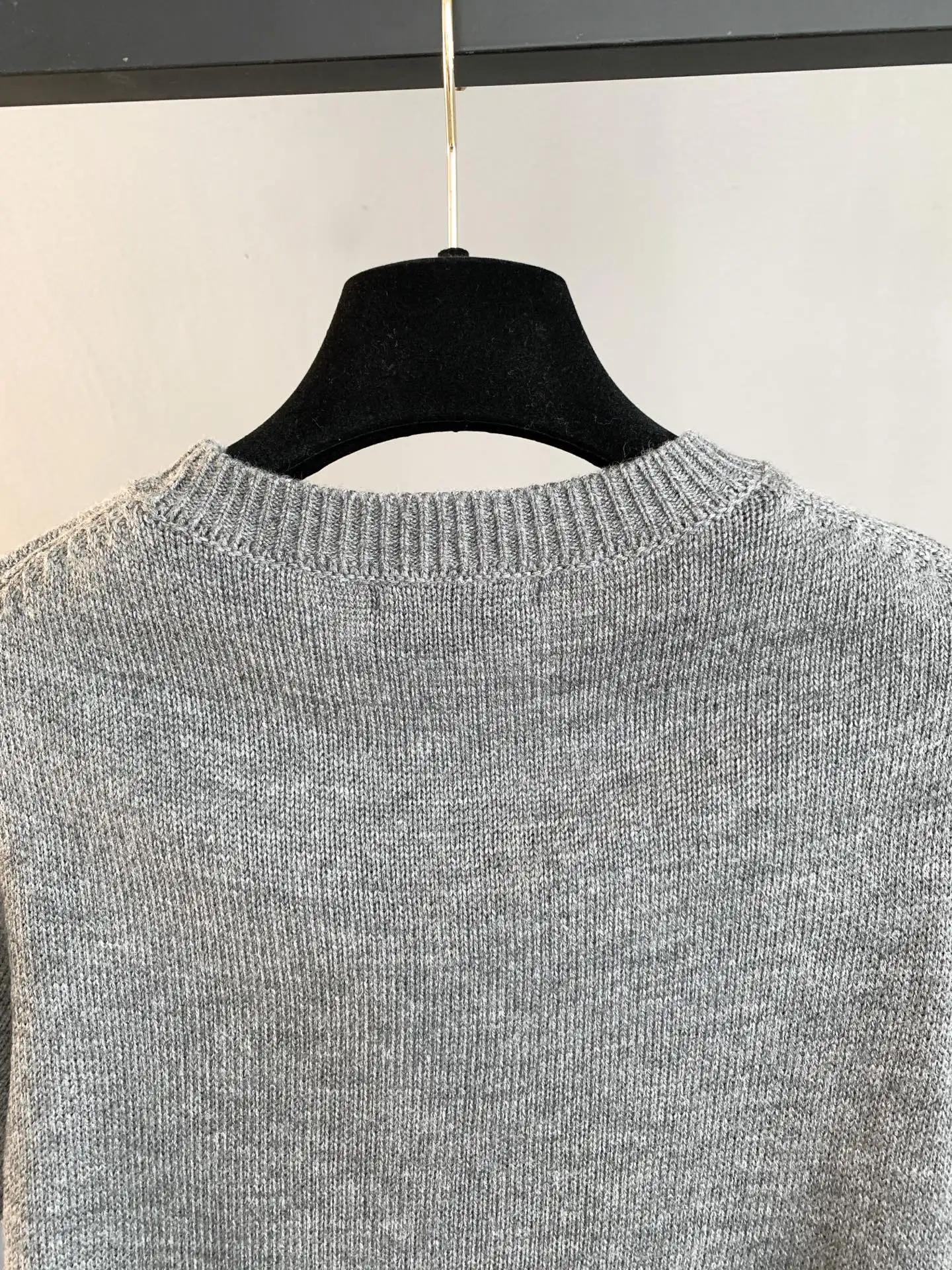 Logo Intarsia Wool and Cashmere-Blend Sweater D23022765 — view 3