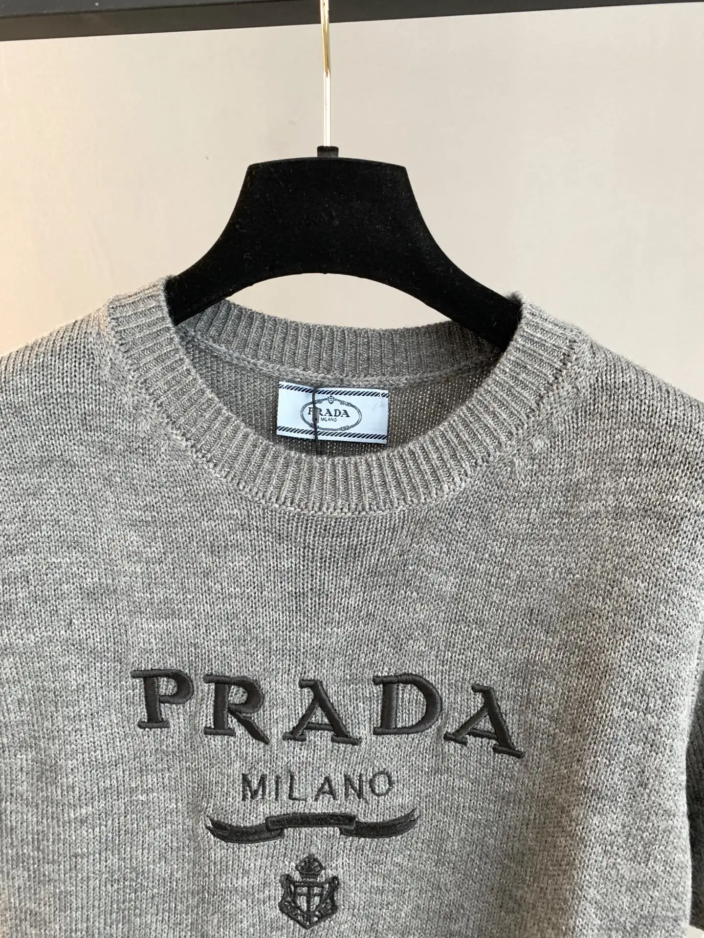 Logo Intarsia Wool and Cashmere-Blend Sweater D23022765 — view 6