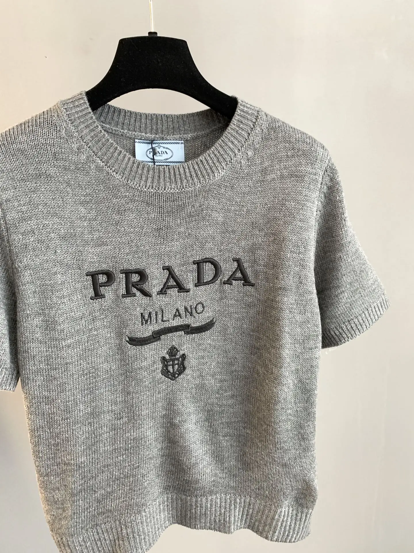 Logo Intarsia Wool and Cashmere-Blend Sweater D23022765 — view 8