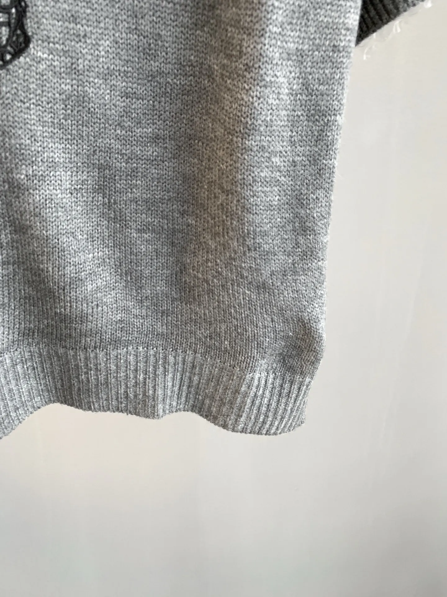 Logo Intarsia Wool and Cashmere-Blend Sweater D23022765 — view 9