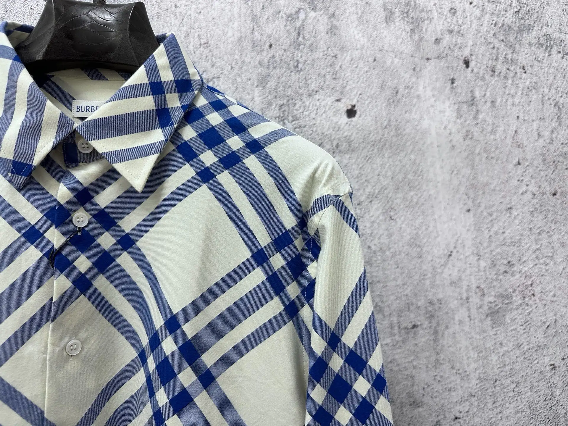 Diamond Check Technical Twill Shirt D23523567 — view 3