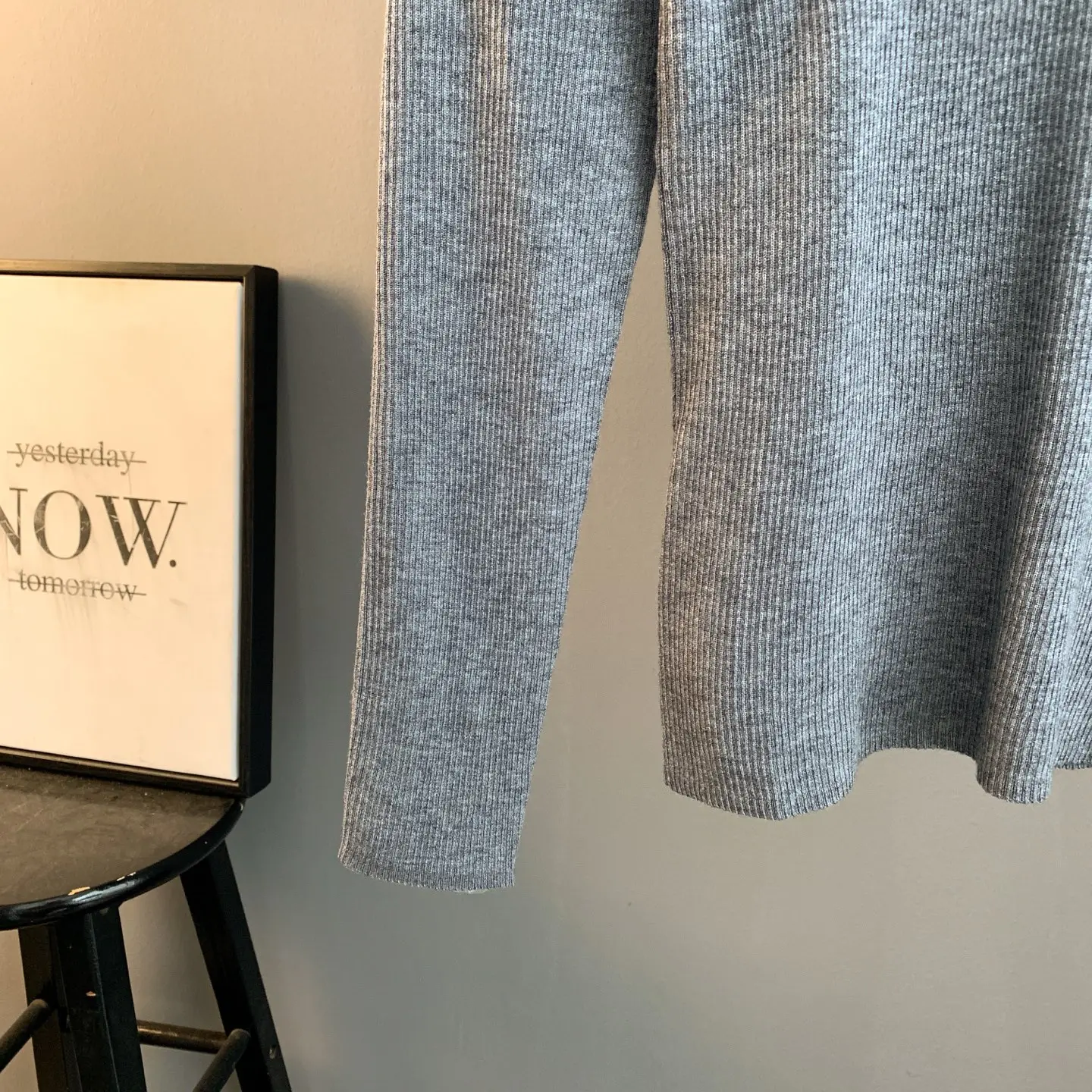 Logo Intarsia Ribbed Merino Wool Sweater D23522895 — view 9
