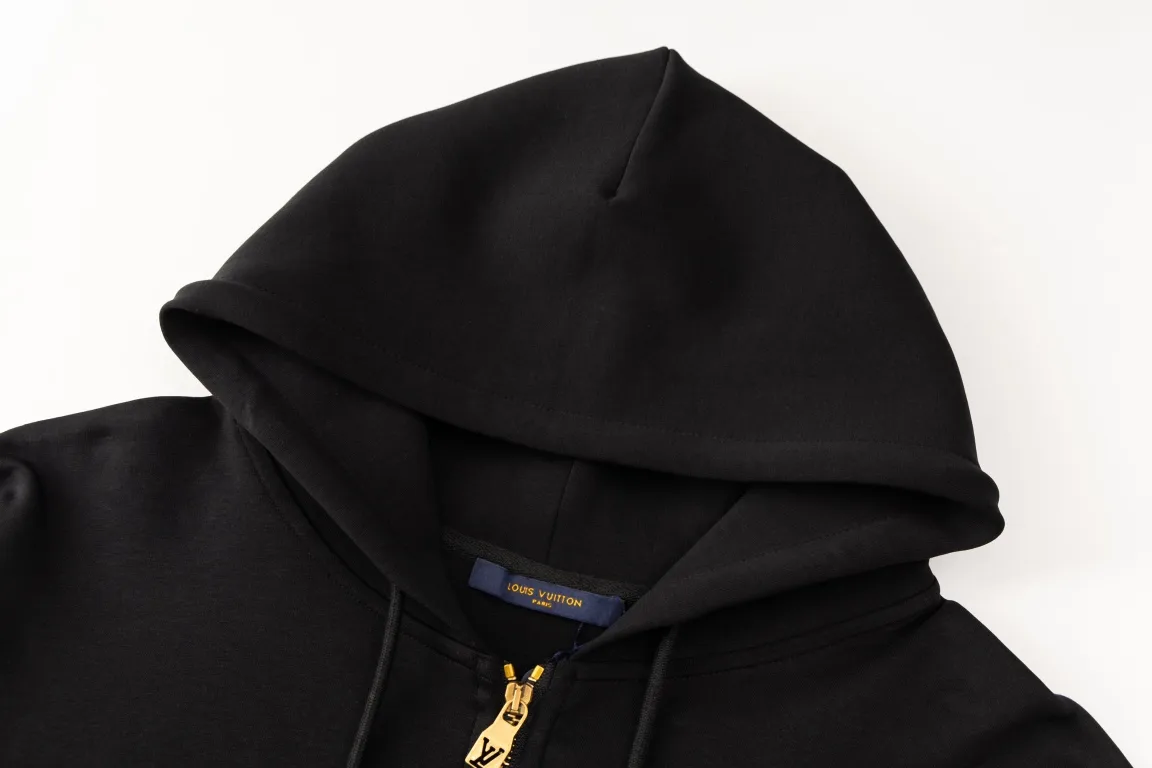 Logo Embroidery Pearl-Zip Hoodie D24019905 — view 4