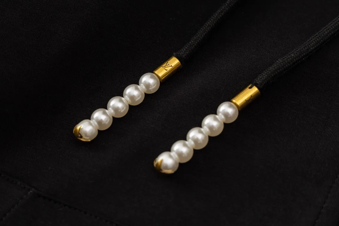 Logo Embroidery Pearl-Zip Hoodie D24019905 — view 8