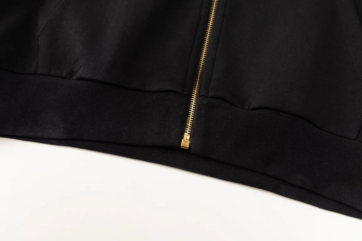 Logo Embroidery Pearl-Zip Hoodie D24019905 — view 10