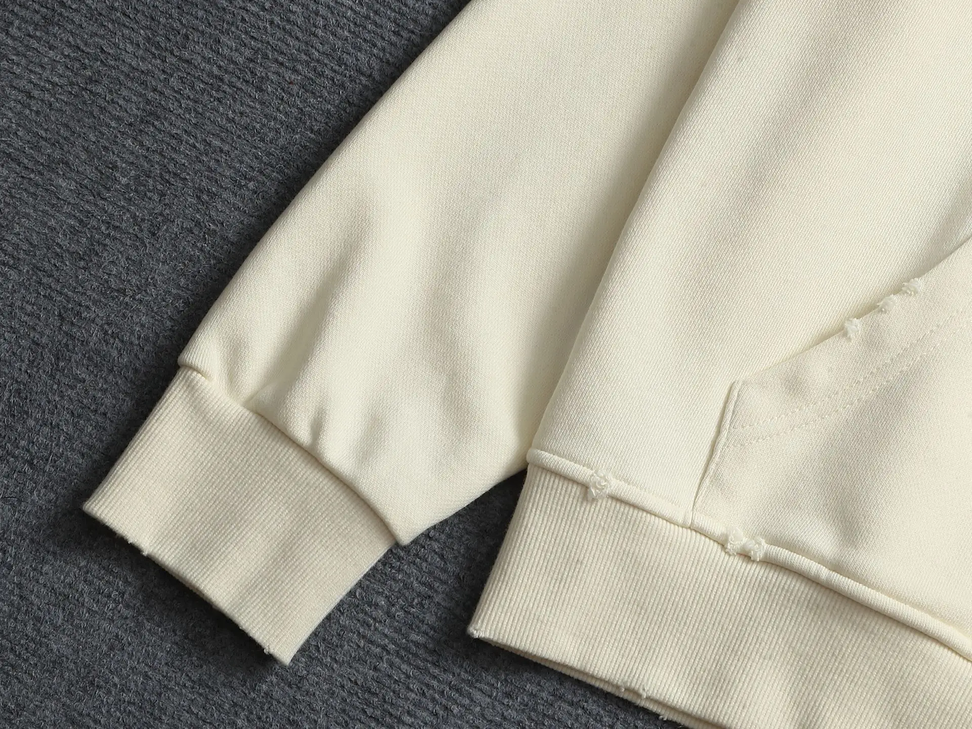 Chrome Hearts Acid-Wash Embroidered Zip-Up Hoodie D24521995 — view 5