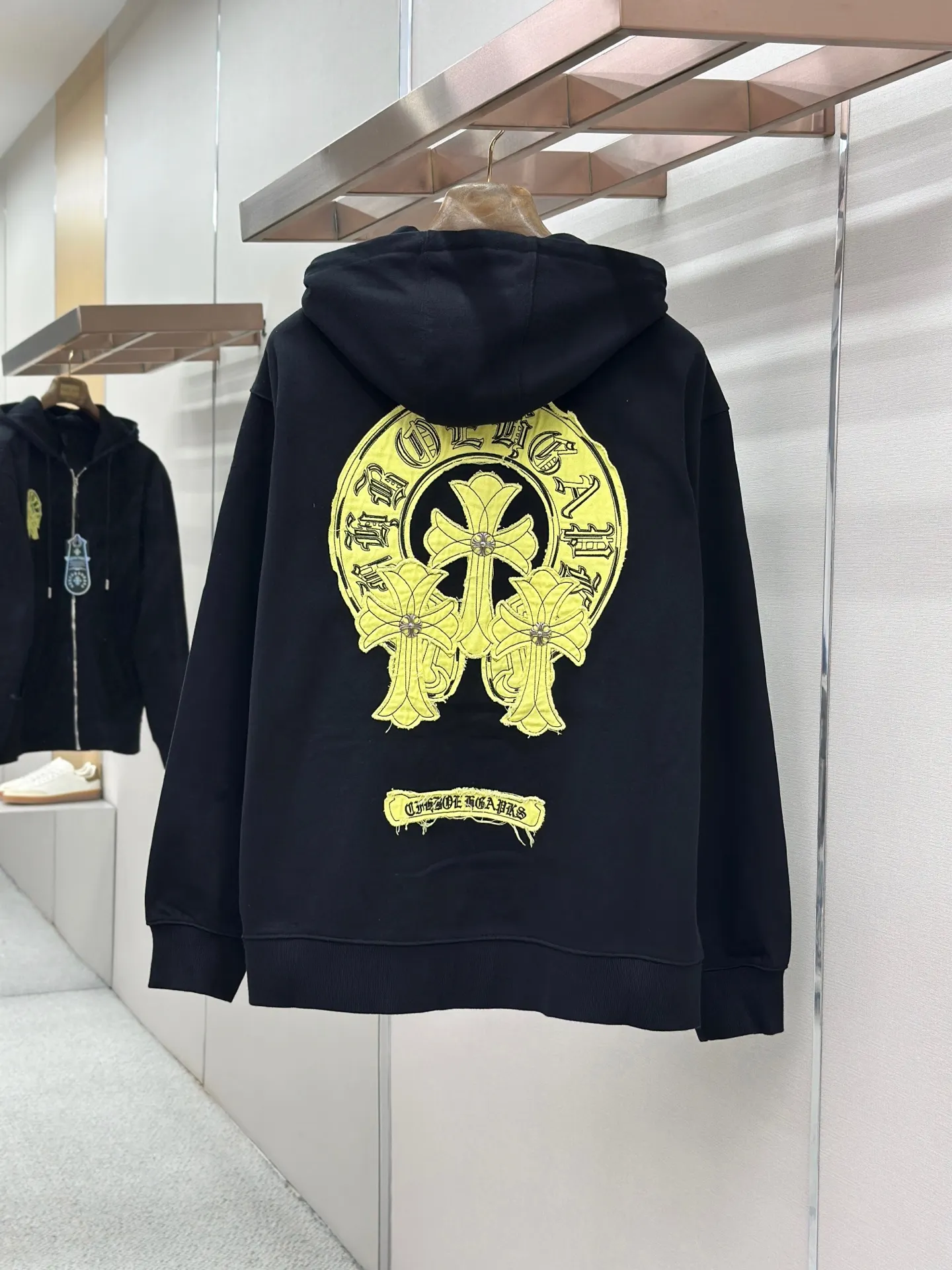 Logo Patch Zip-Up Hoodie D24521456 — view 2