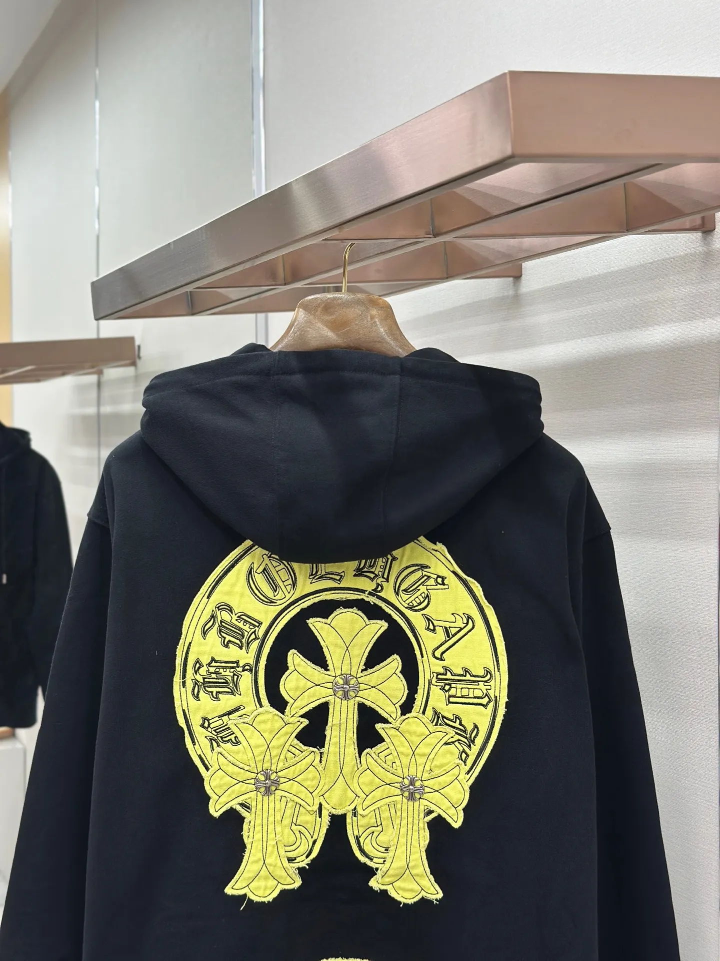 Logo Patch Zip-Up Hoodie D24521456 — view 7