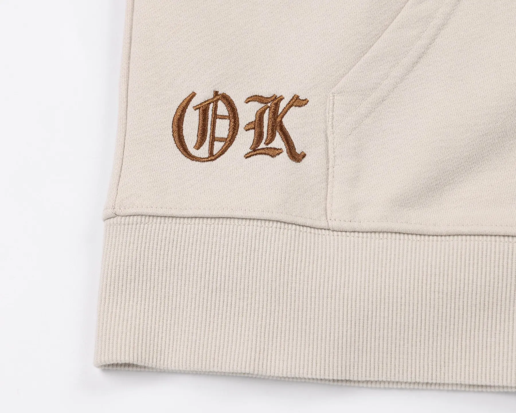 Embroidered Logo Cotton-Blend Hoodie D24521458 — view 6