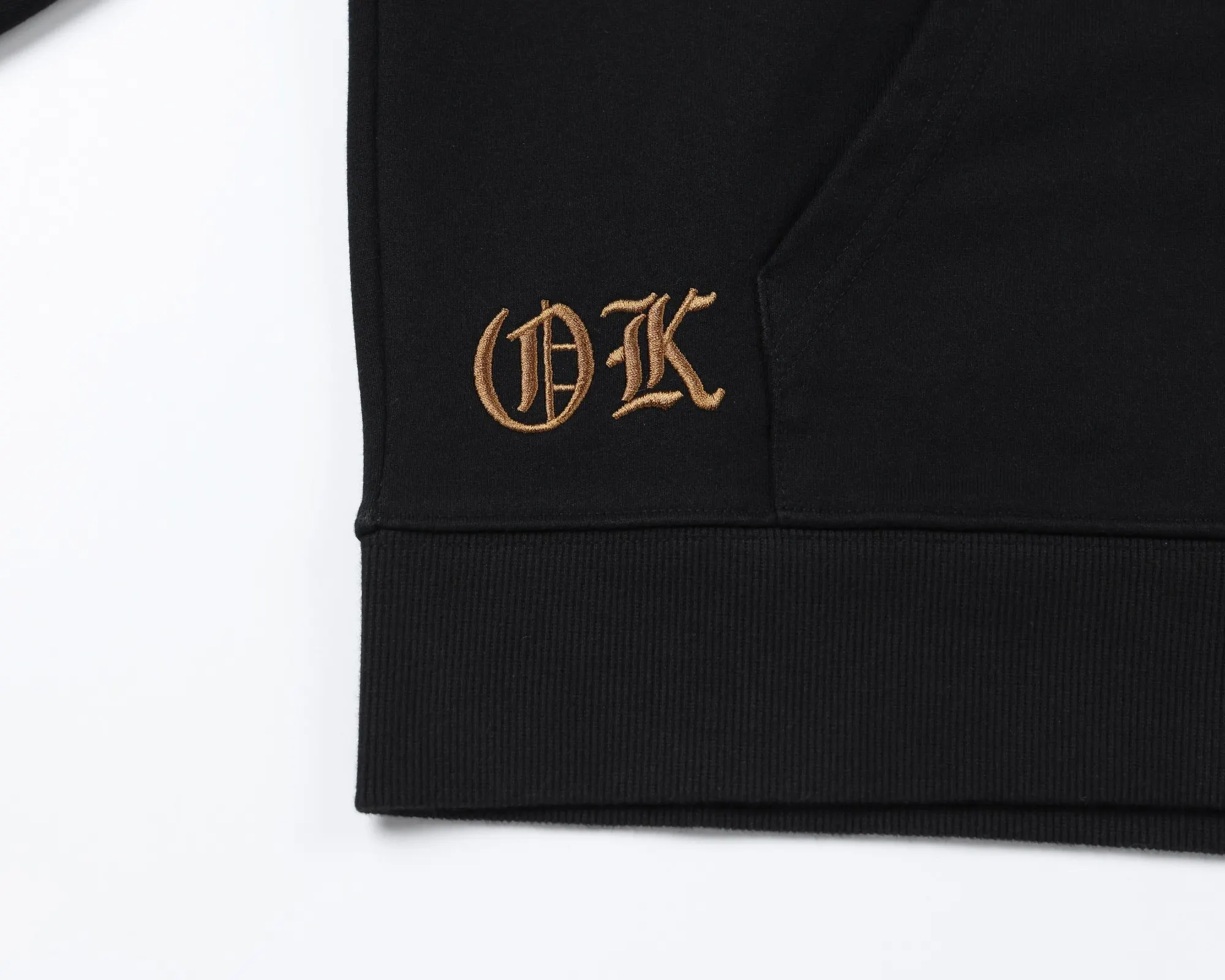 Embroidered Patchwork Zip-Up Hoodie D24521460 — view 6