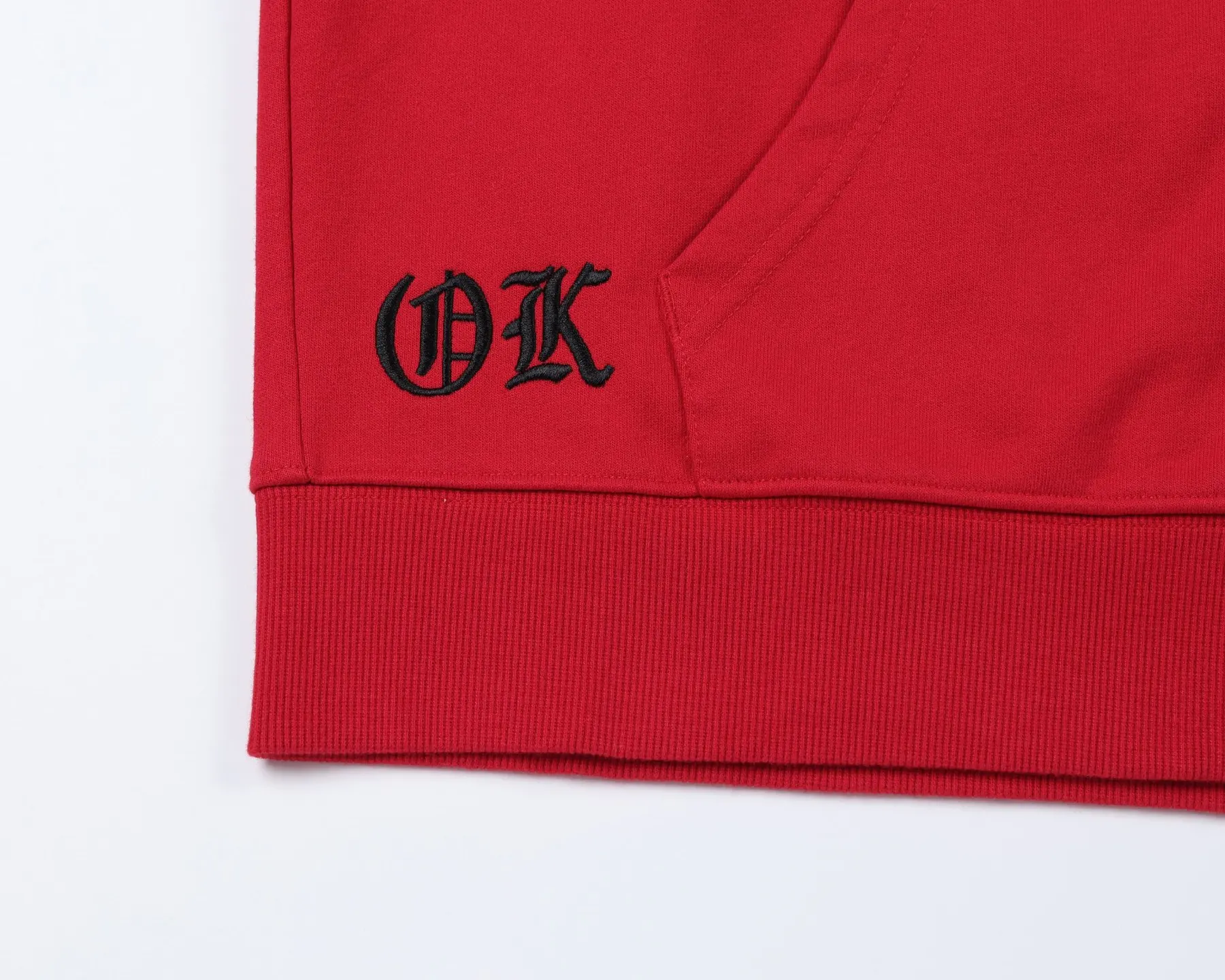 Logo Embroidery Cotton-Blend Zip-Up Hoodie D24521459 — view 6