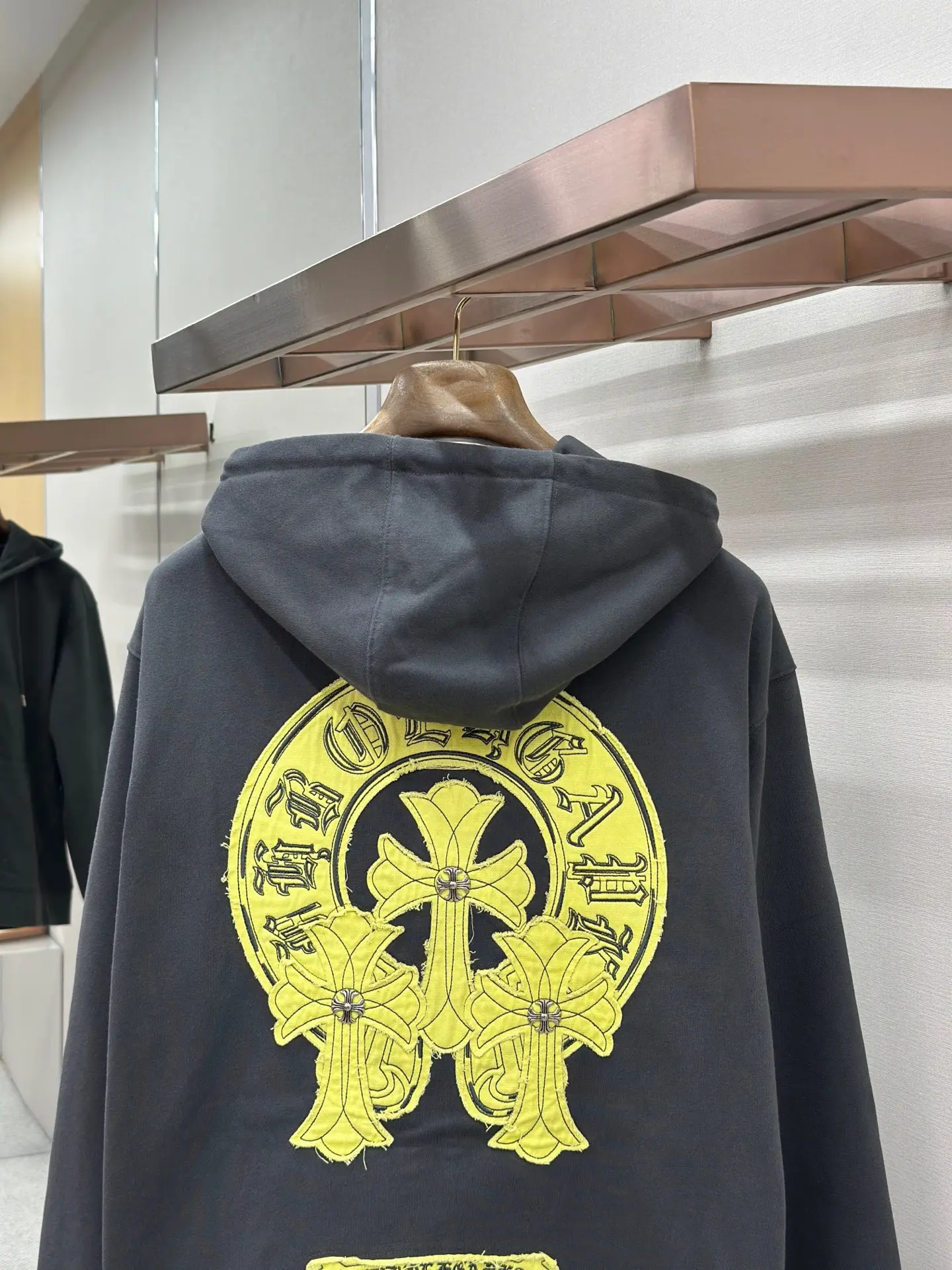 Logo Embroidery Zip-Up Hoodie D24521457 — view 8